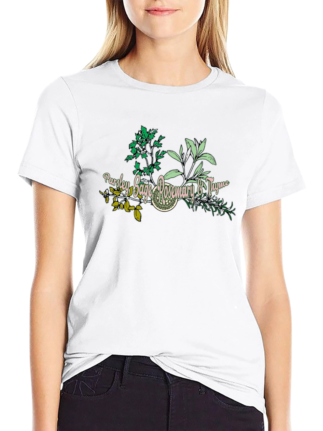 Herbal T-Shirt: Parsley Sage Rosemary Thyme