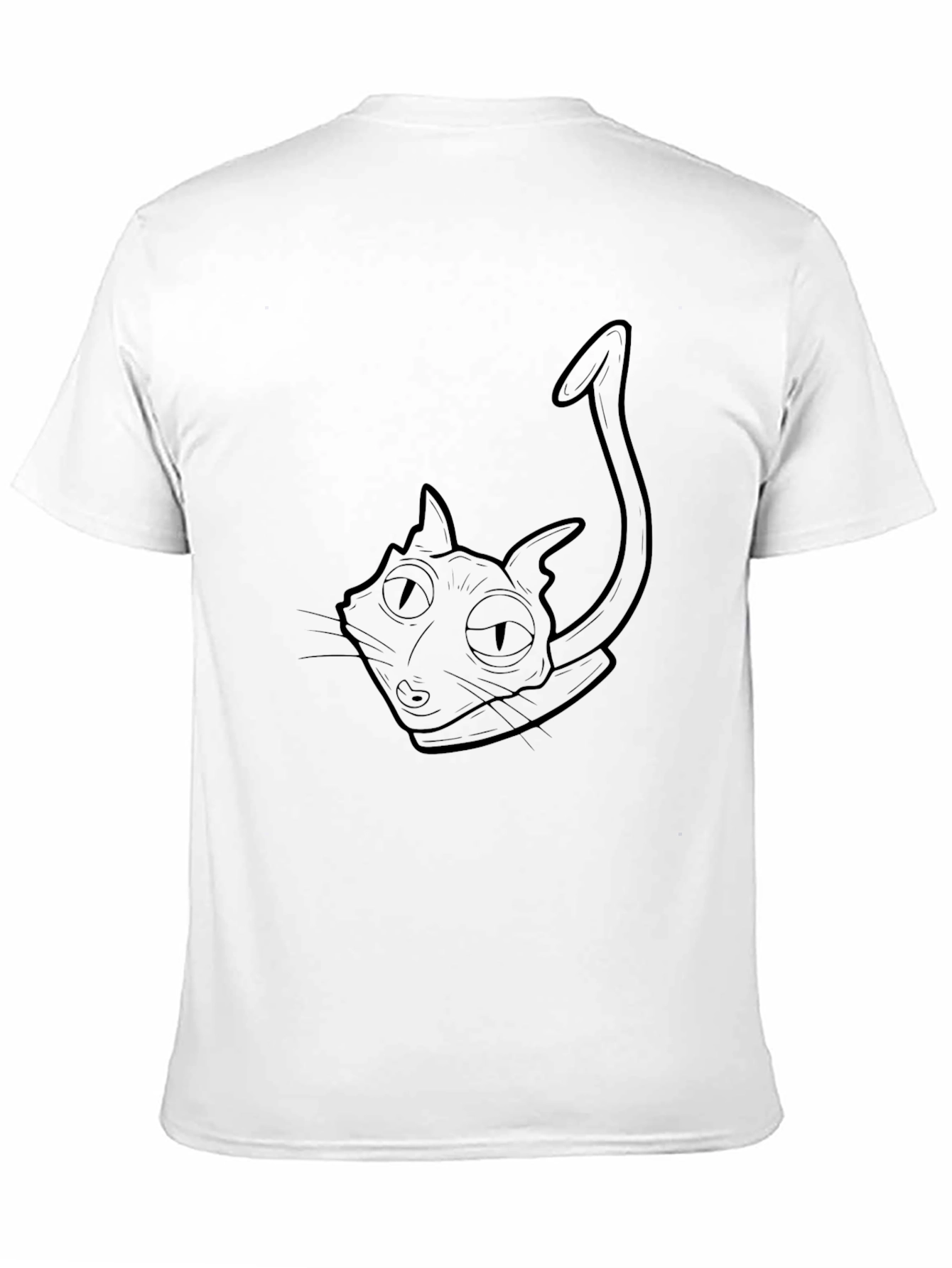 Black Cat Graphic Tee - Disenchantment Inspired