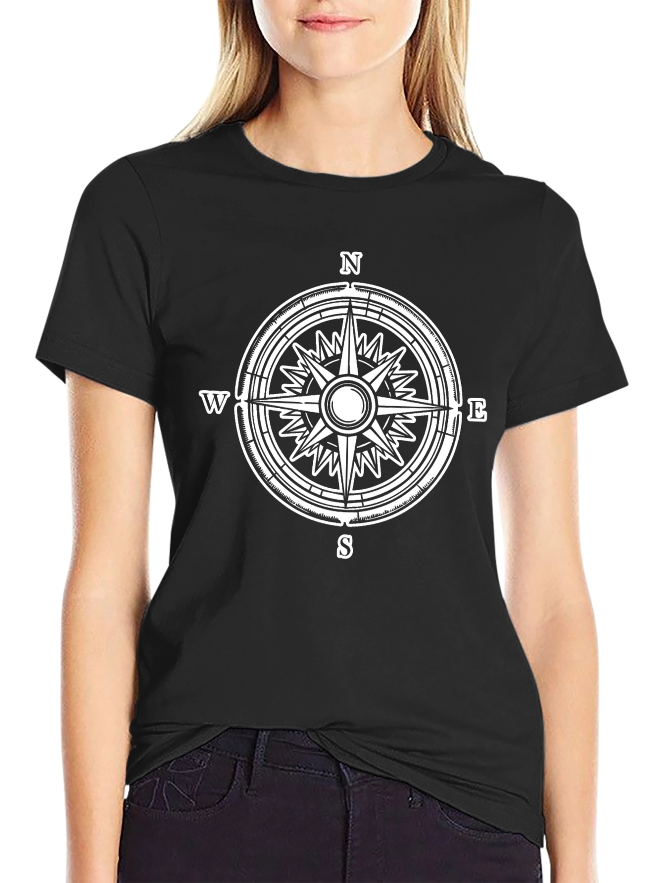 Compass Graphic T-Shirt