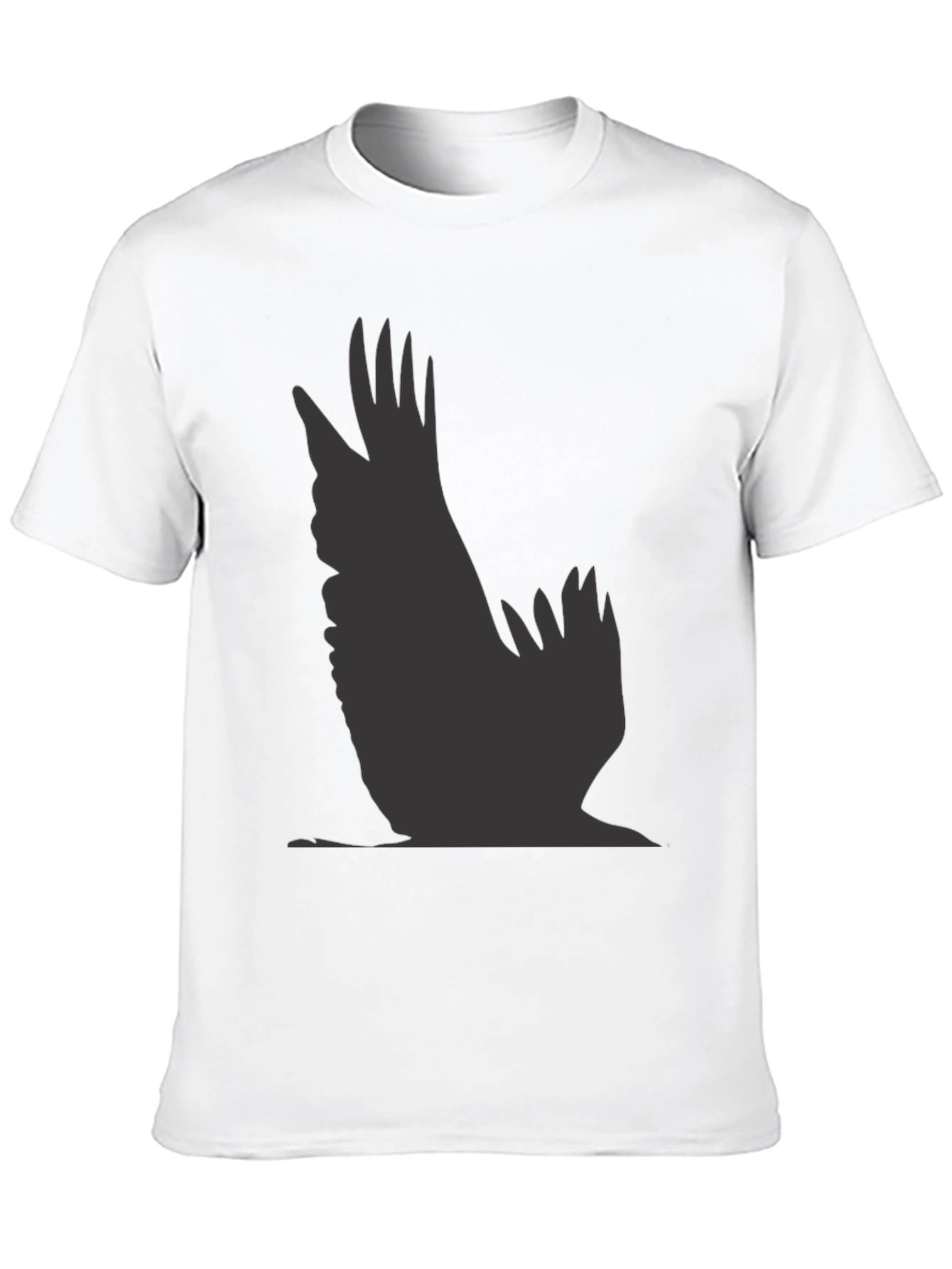 Raven Graphic Black T-Shirt