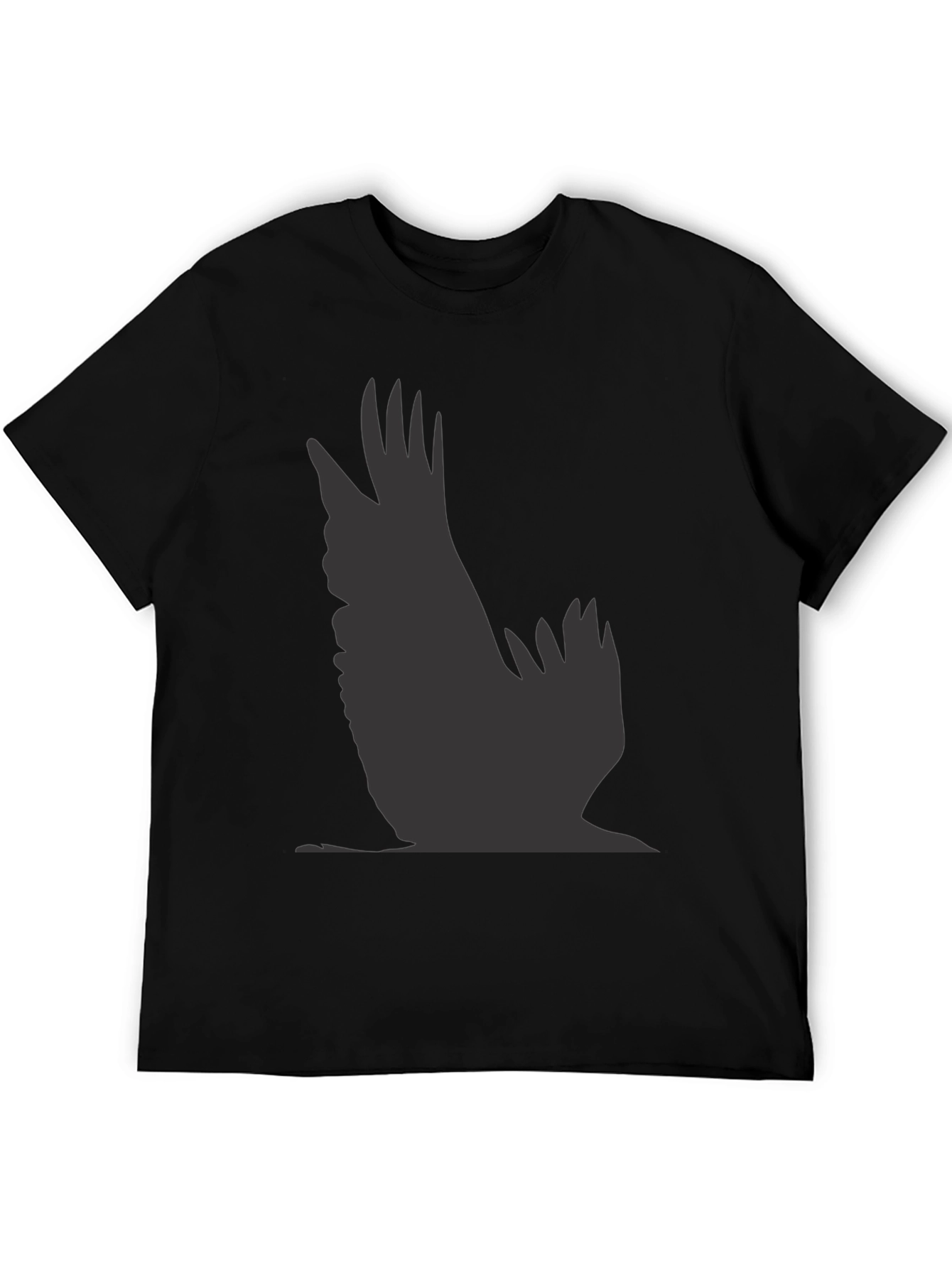 Raven Graphic Black T-Shirt