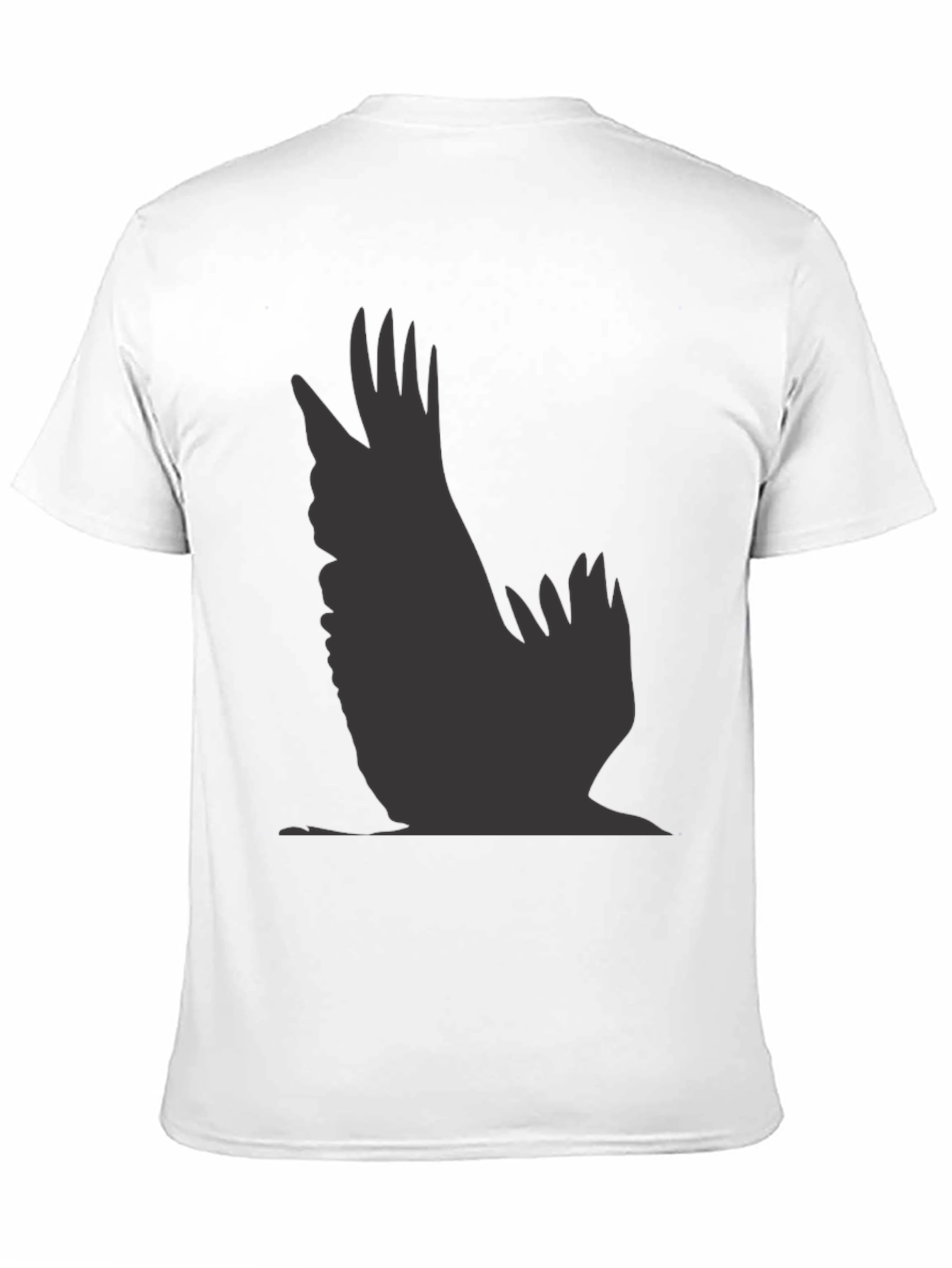 Raven Graphic Black T-Shirt