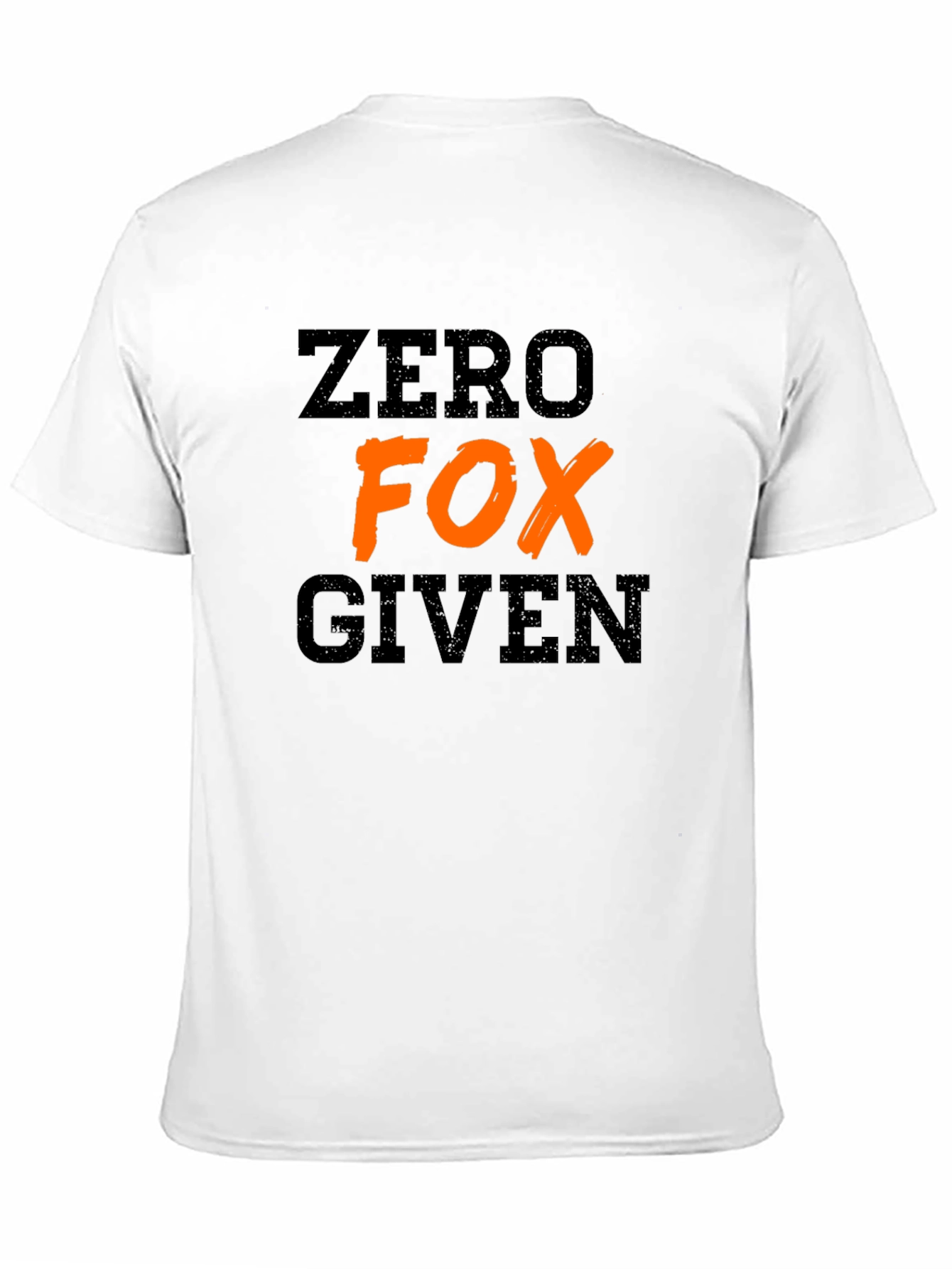 Zero Fox Given Graphic Tee - Casual Black T-Shirt