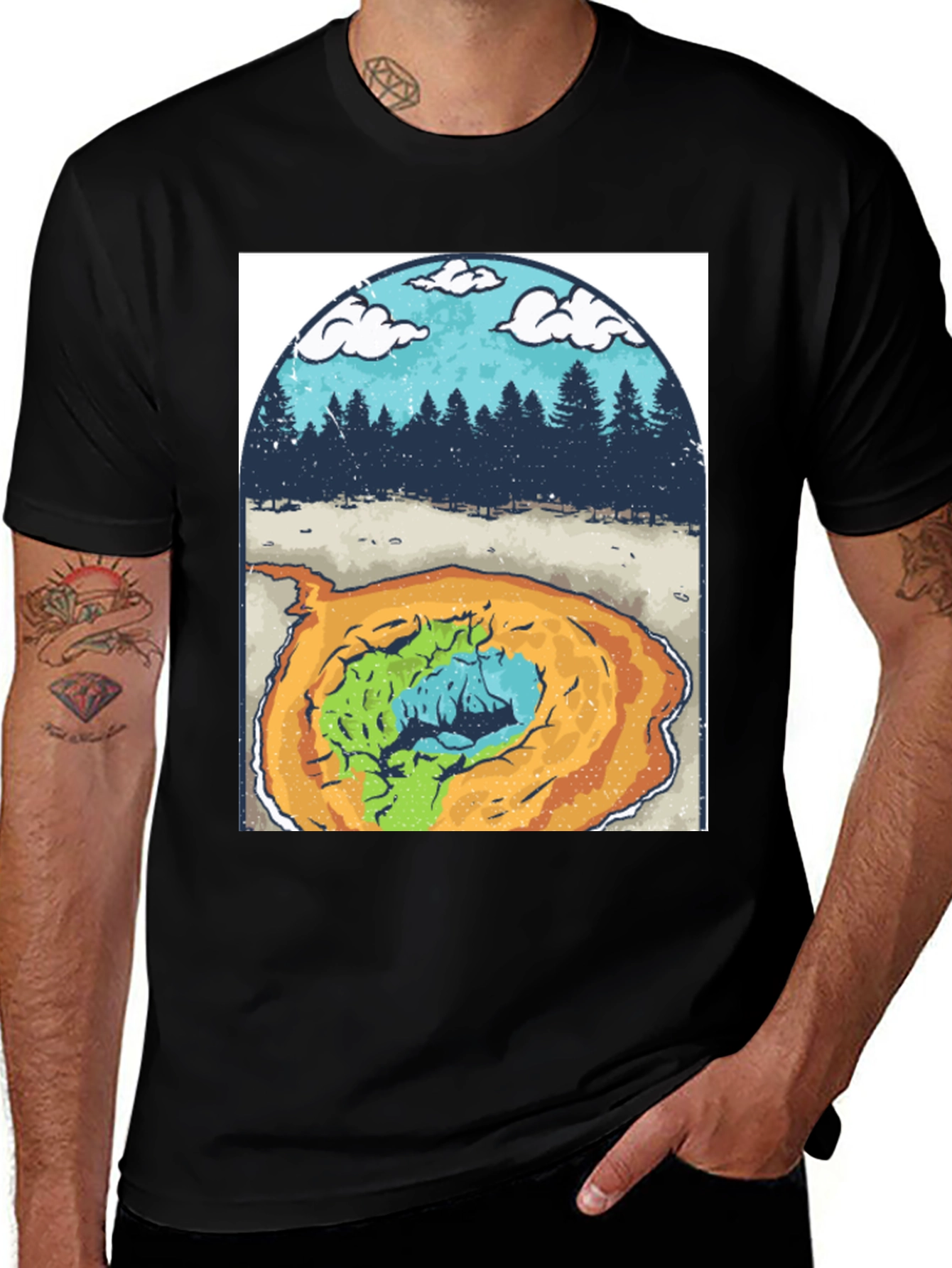 Geothermal Pool Graphic Tee