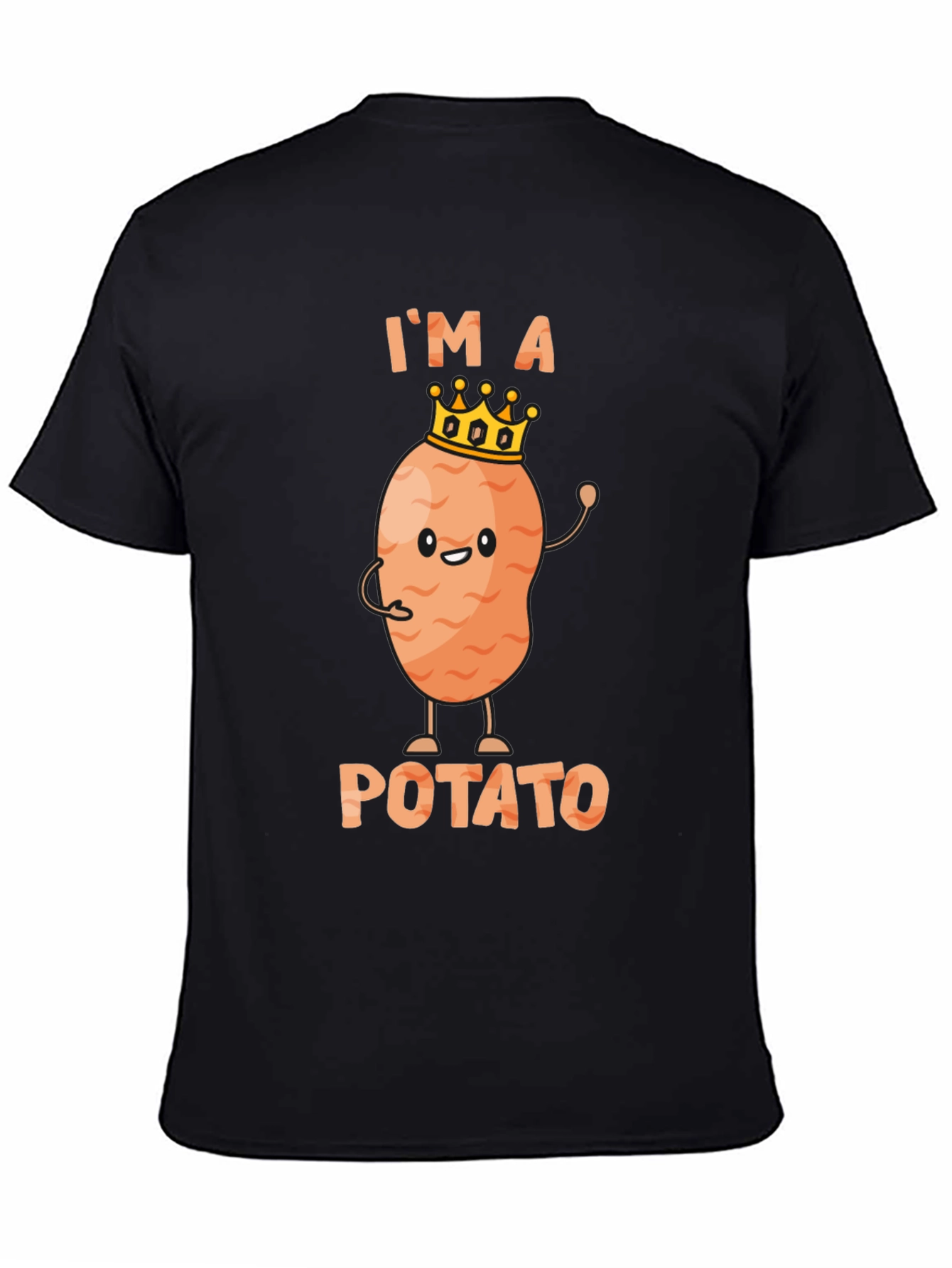 Funny Im A Potato Graphic T-Shirt