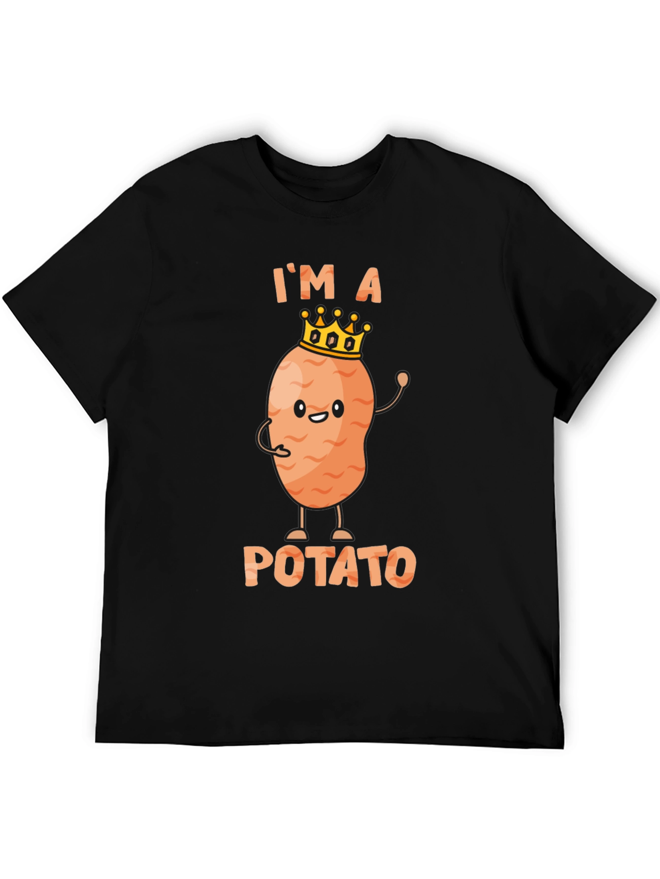 Funny Im A Potato Graphic T-Shirt