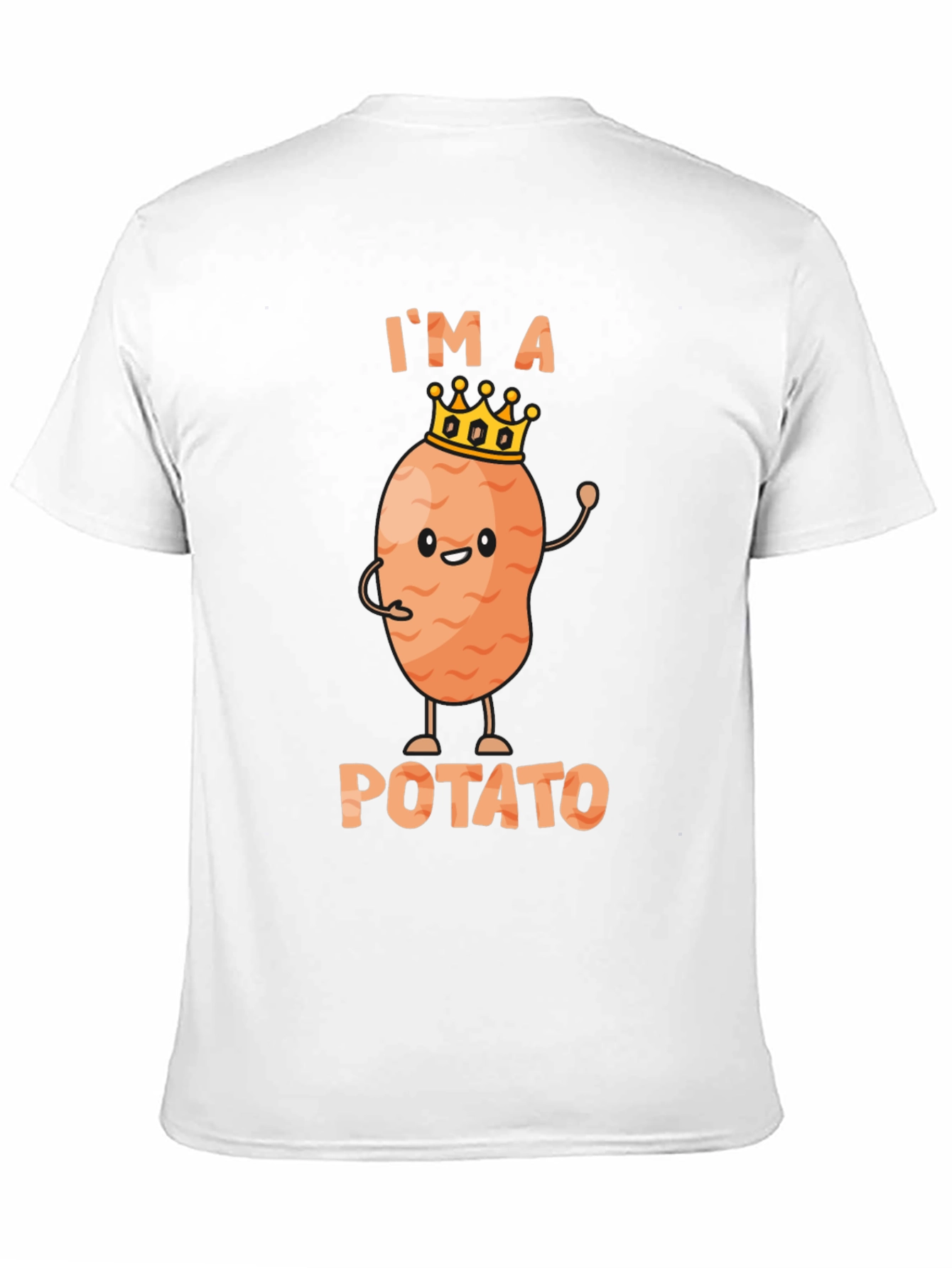 Funny Im A Potato Graphic T-Shirt
