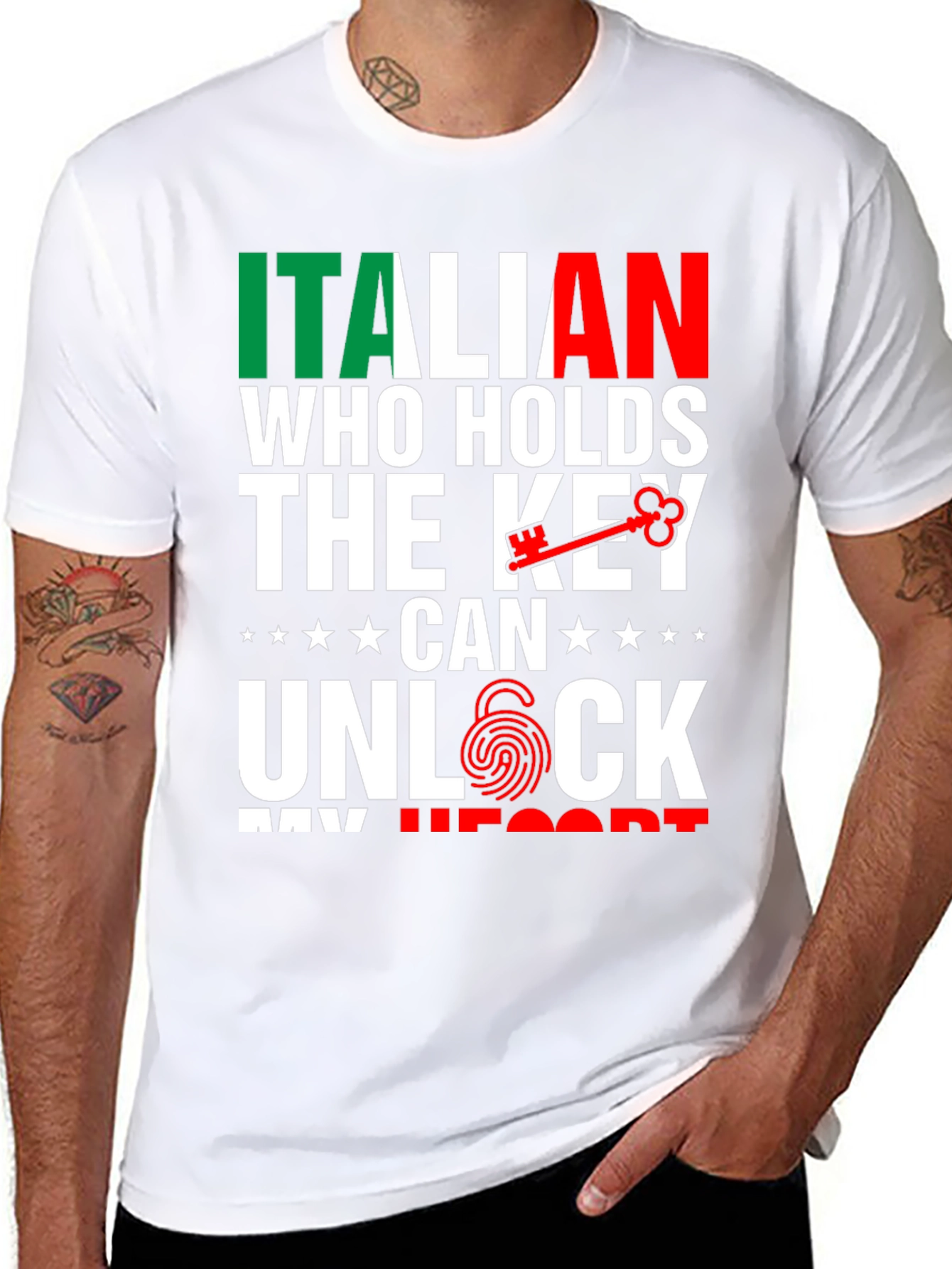 Italian Who Holds The Key T-Shirt
