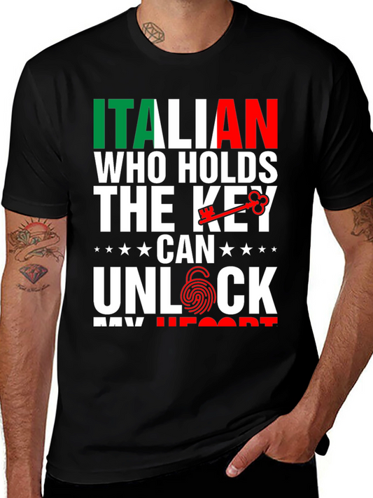 Italian Who Holds The Key T-Shirt