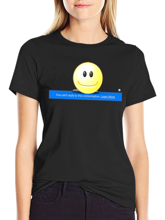Funny You Cant Reply Graphic T-Shirt