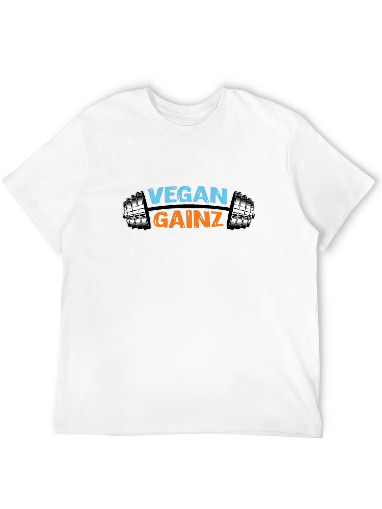 Vegan Gainz Black T-Shirt - Workout Apparel