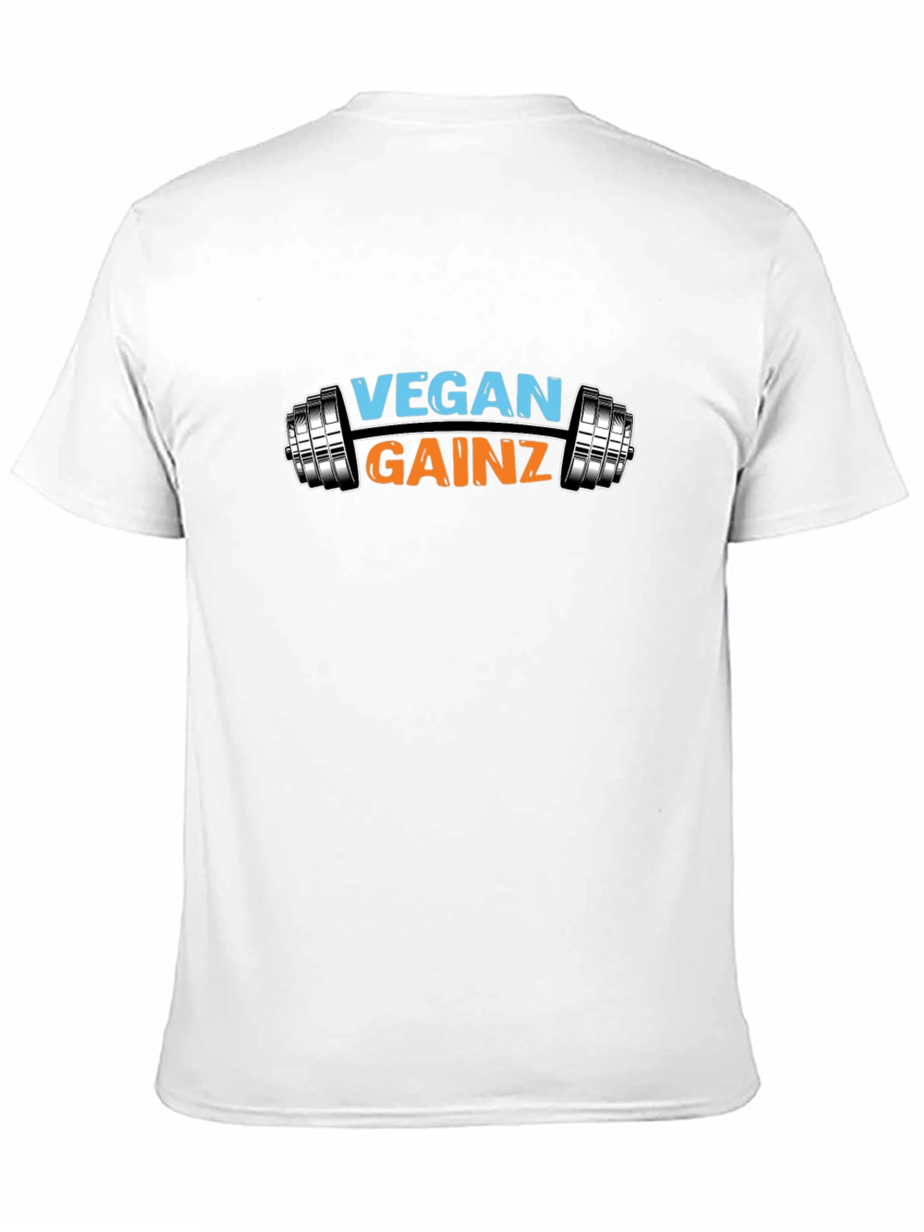 Vegan Gainz Black T-Shirt - Workout Apparel