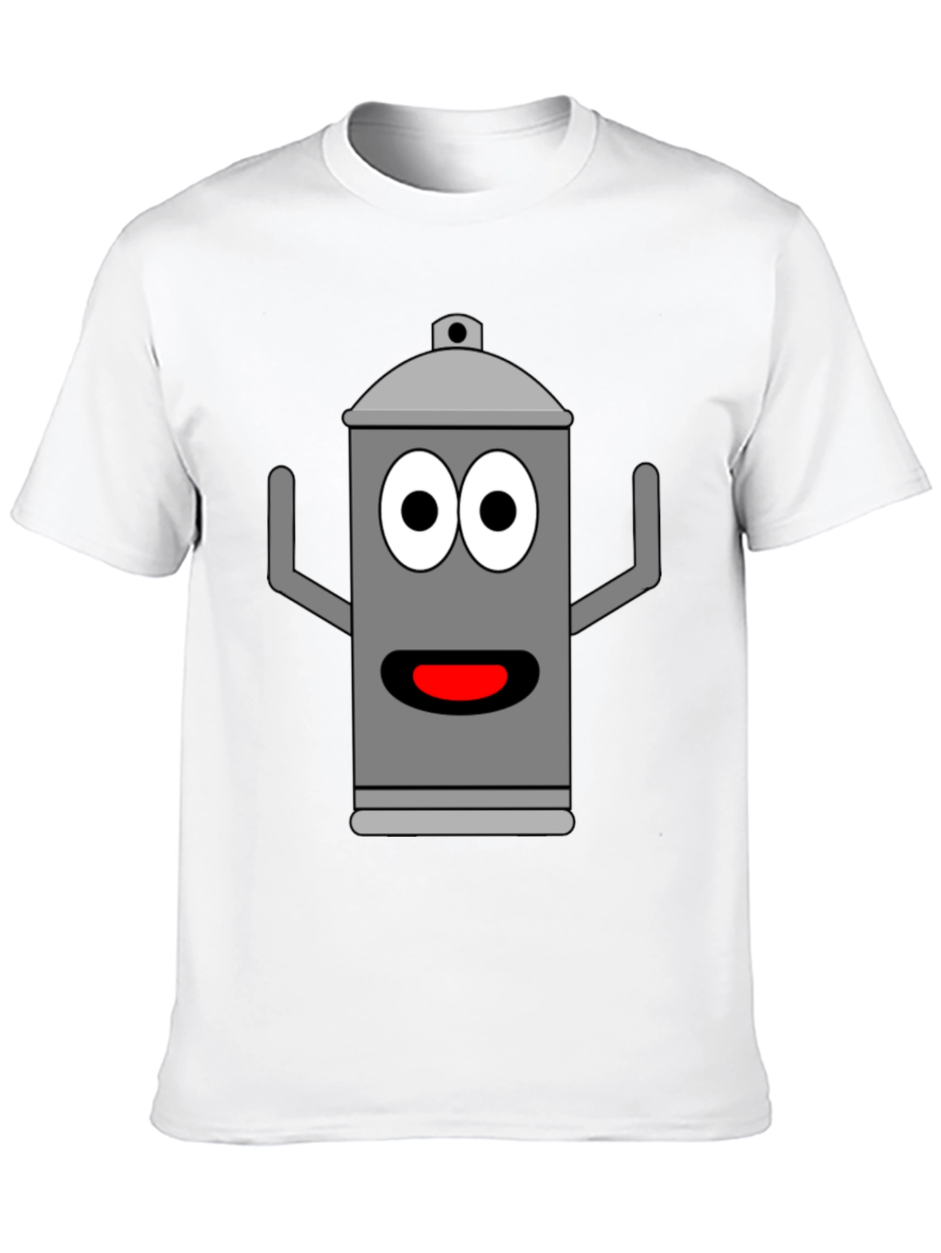 Funny Cartoon Can T-Shirt