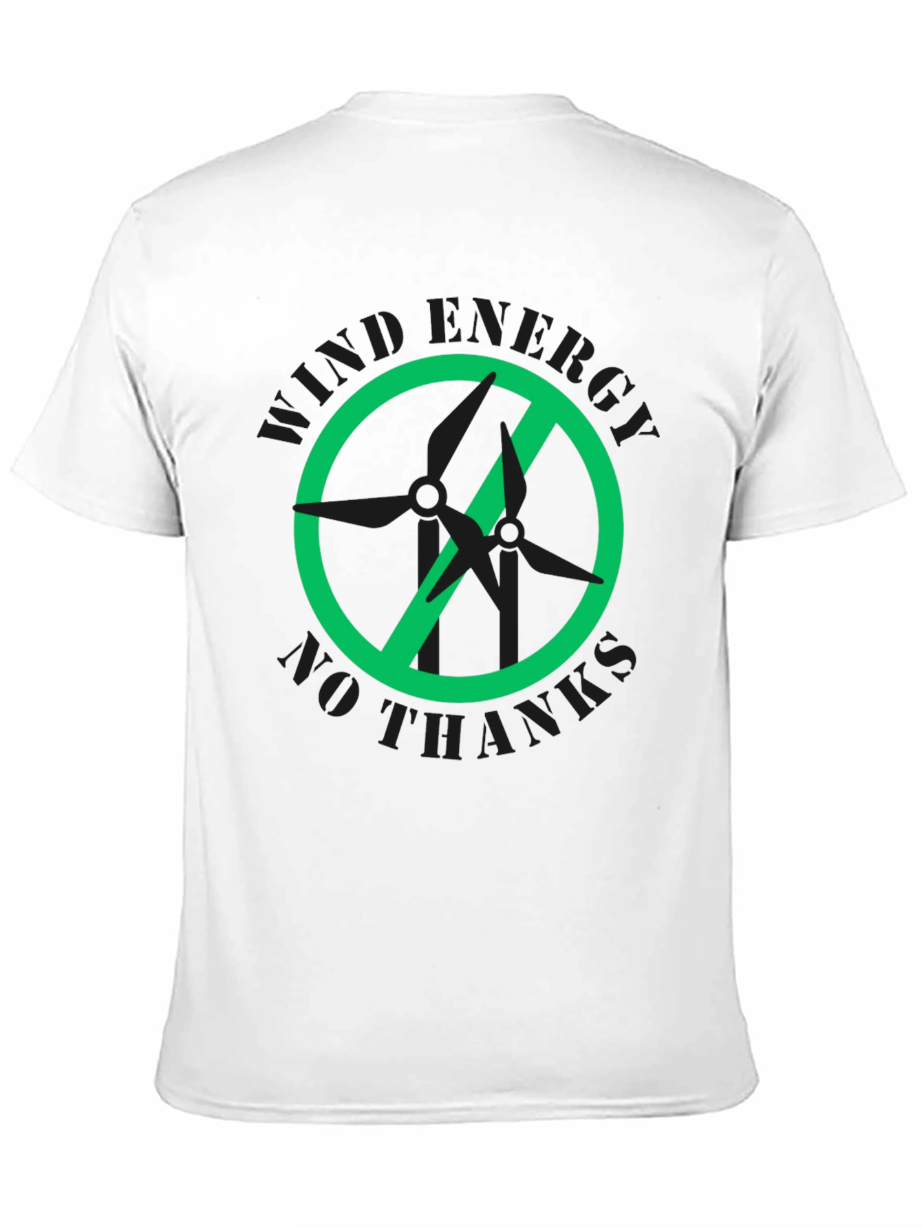 Wind Energy No Thanks T-Shirt