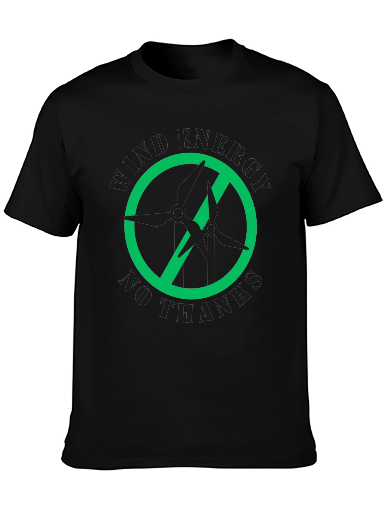 Wind Energy No Thanks T-Shirt