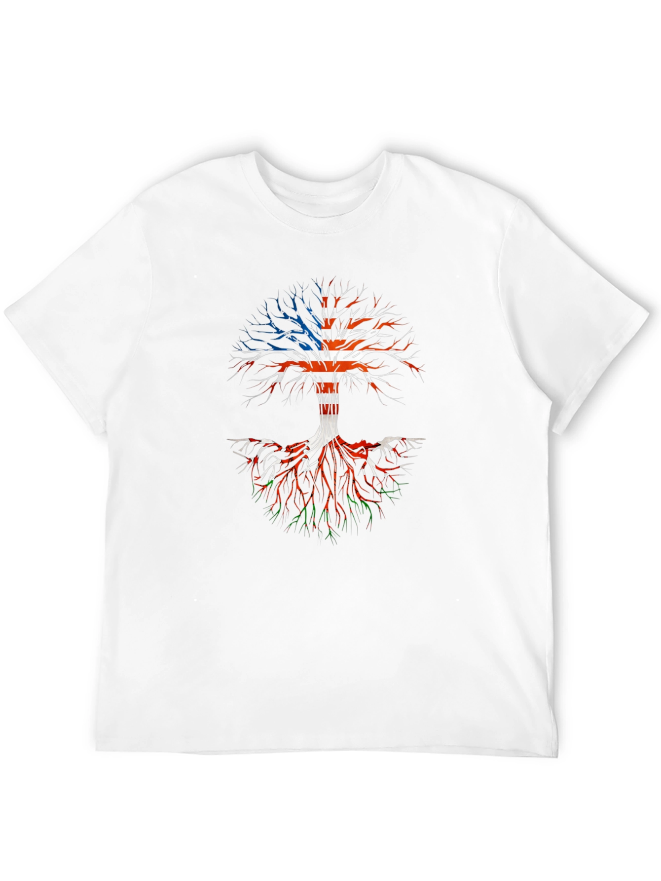 USA & Italy Roots Black Graphic Tee