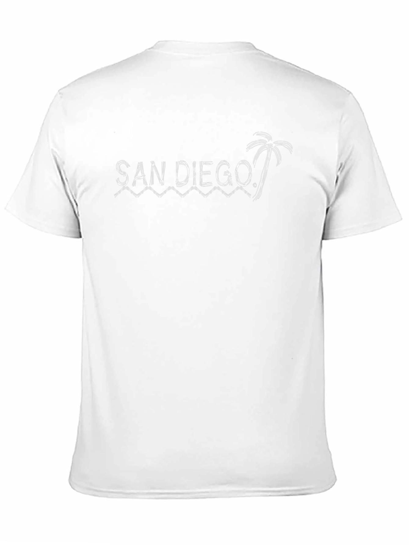 San Diego Graphic Print Black T-Shirt