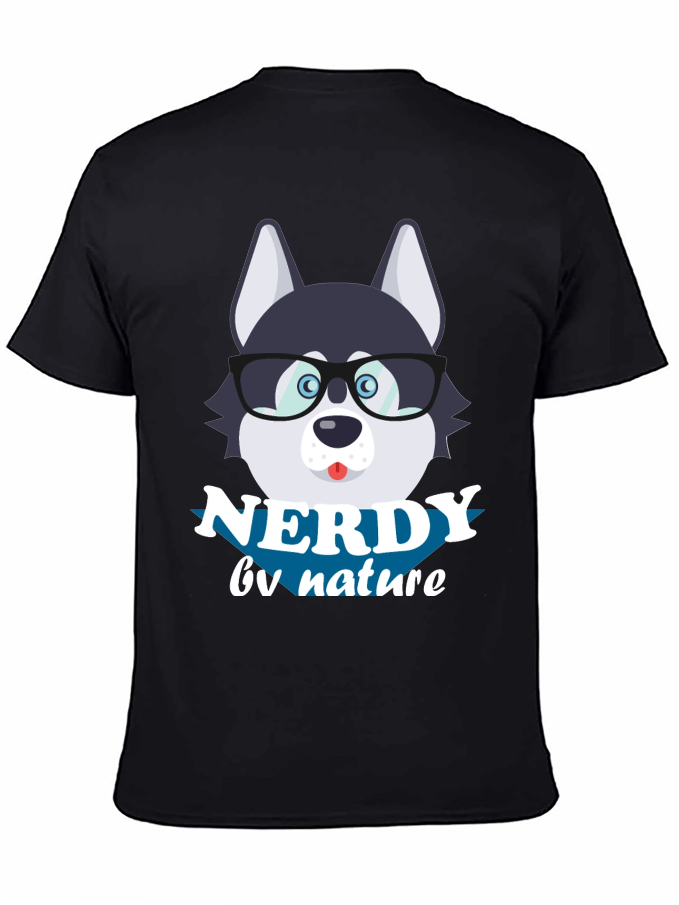 Nerdy by Nature Dog T-Shirt