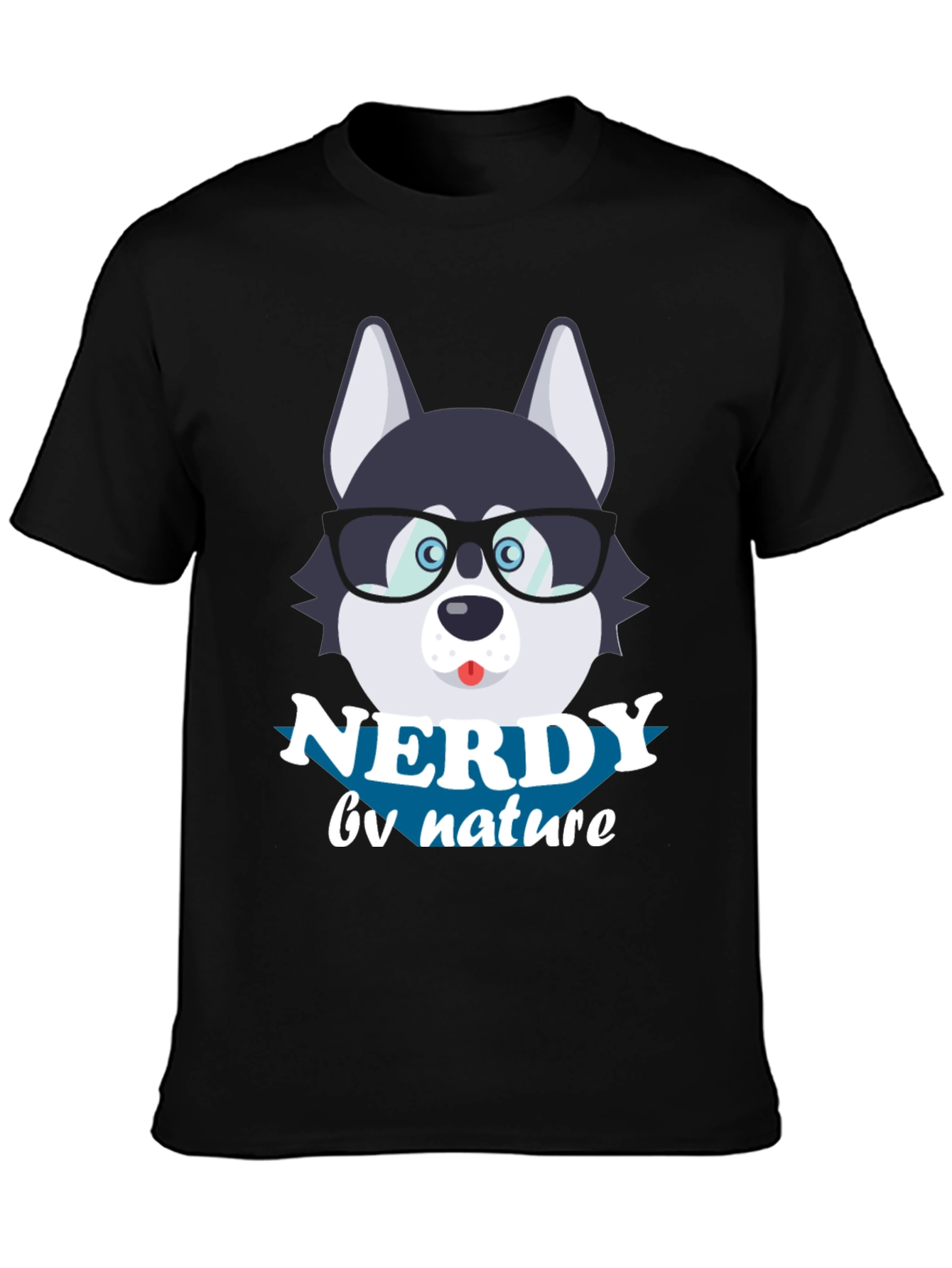 Nerdy by Nature Dog T-Shirt