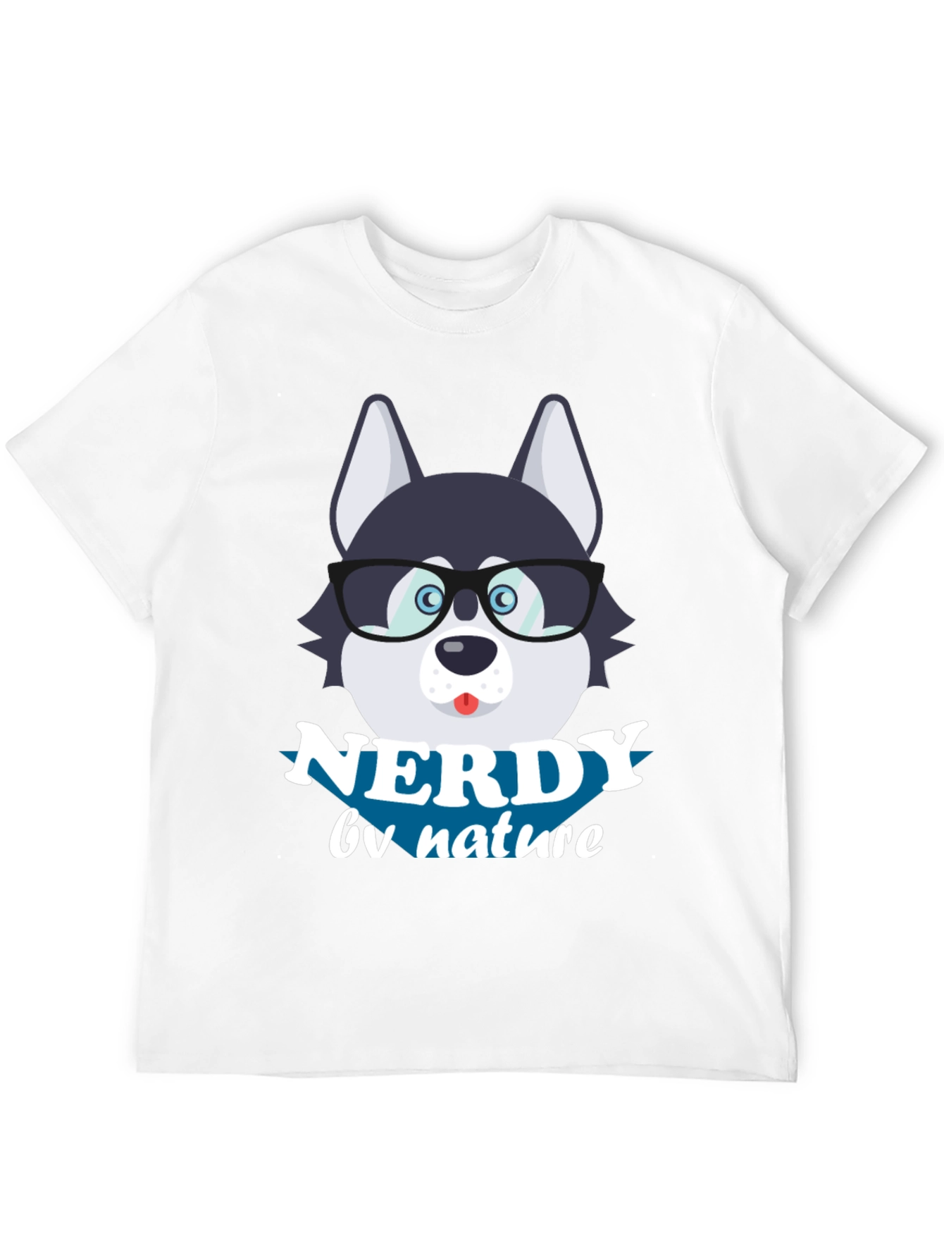 Nerdy by Nature Dog T-Shirt