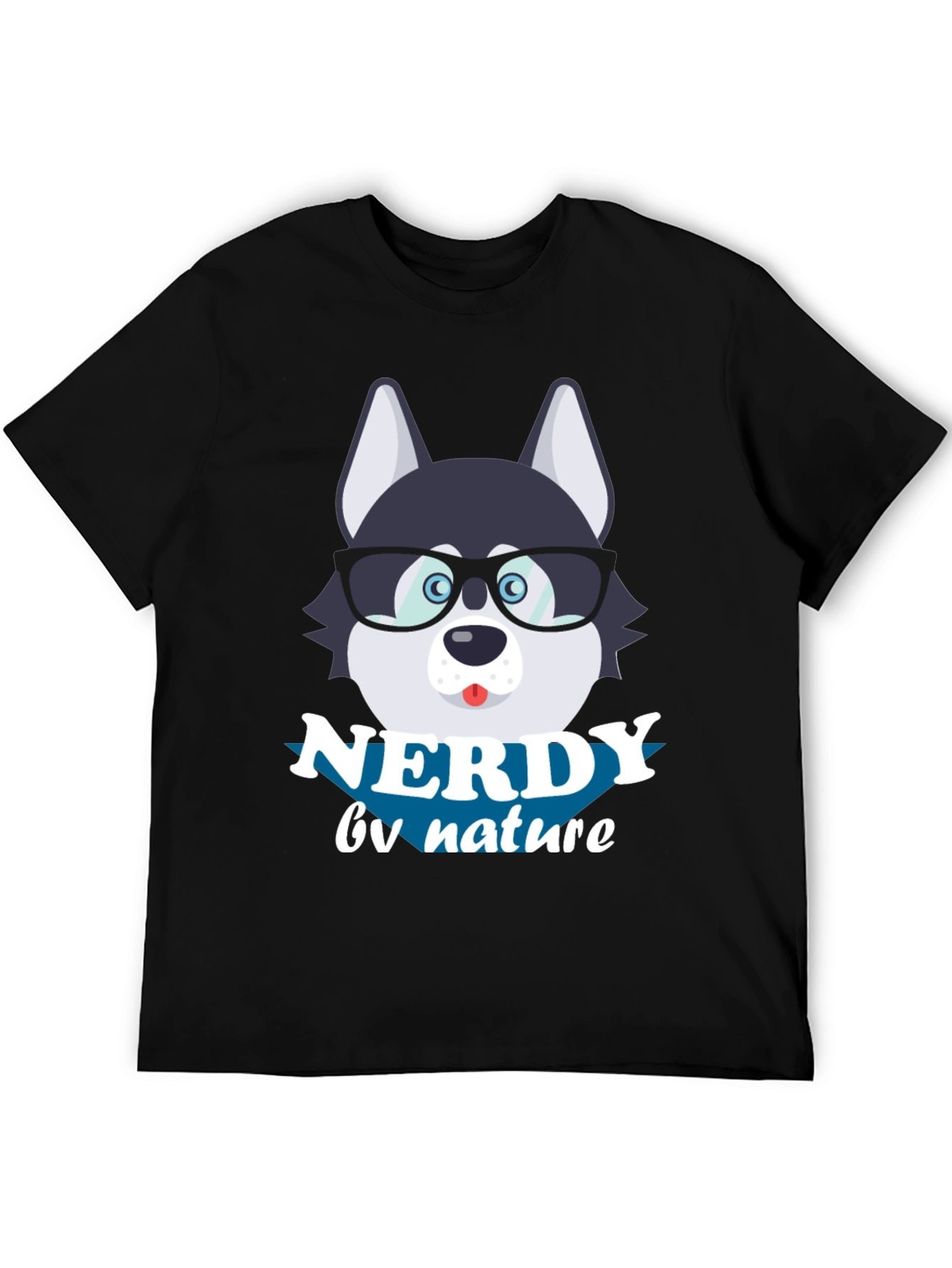 Nerdy by Nature Dog T-Shirt
