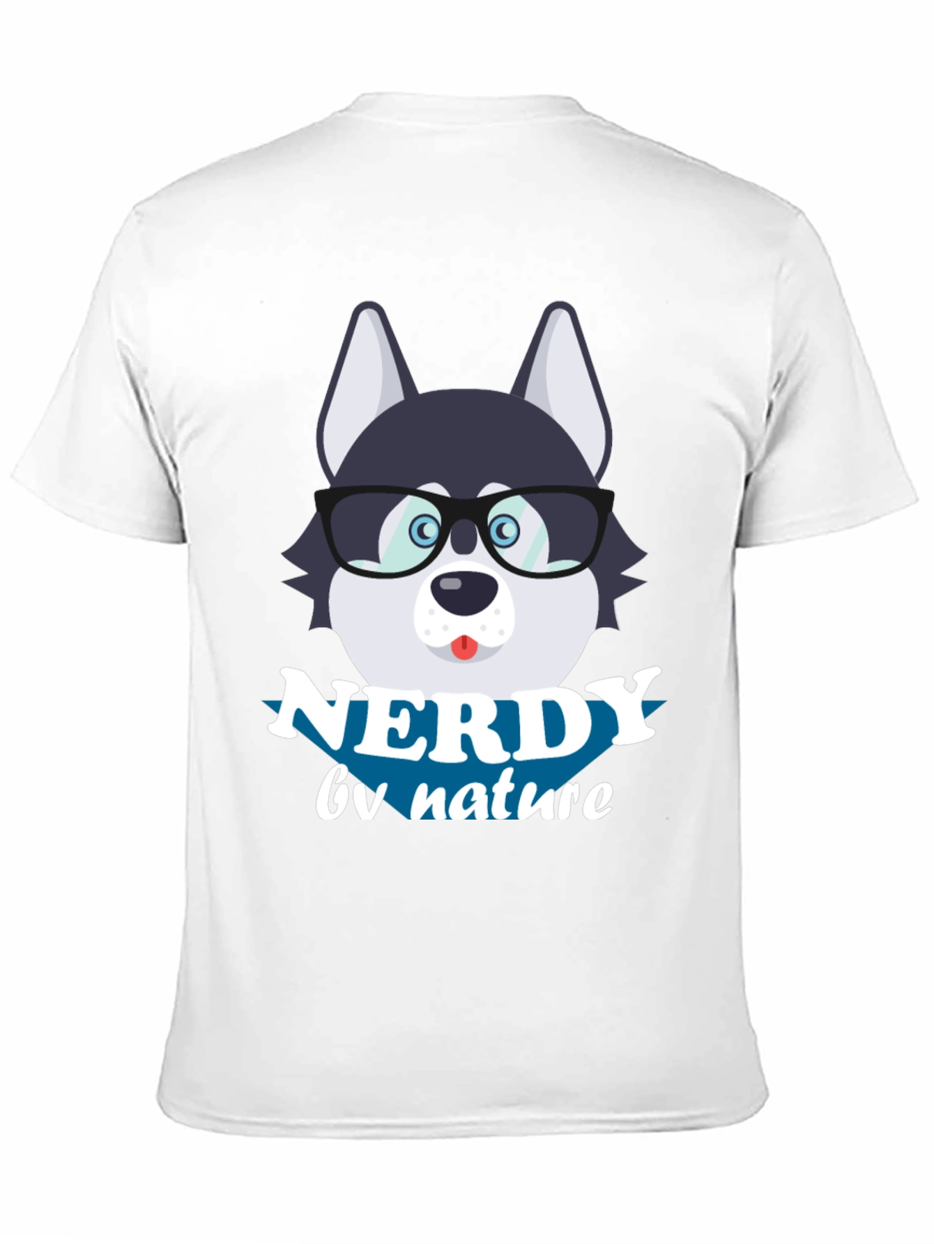 Nerdy by Nature Dog T-Shirt