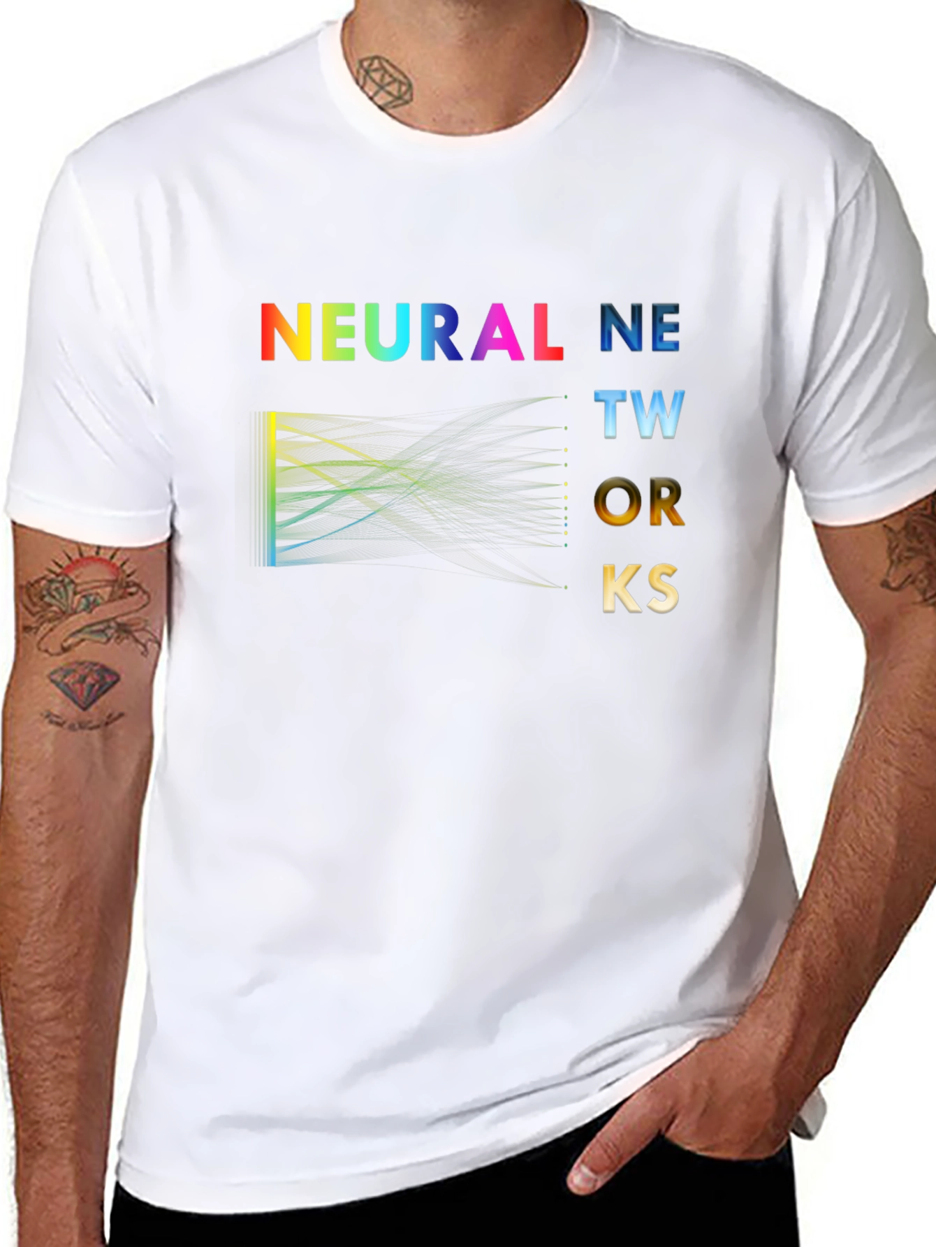 Neural Networks Graphic T-Shirt - AI Inspired