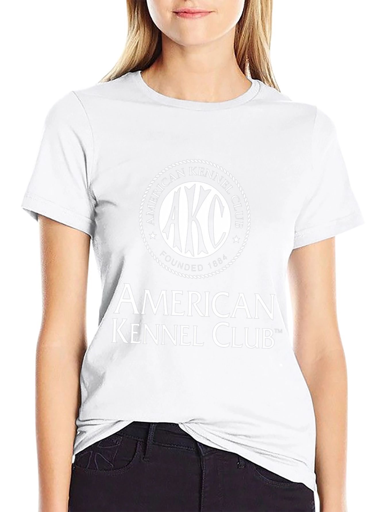 American Kennel Club AKC Black T-Shirt
