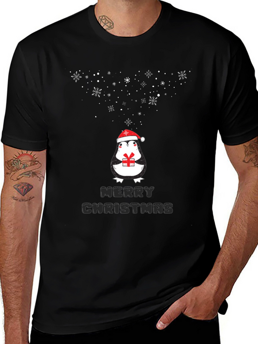 Merry Christmas Penguin T-Shirt