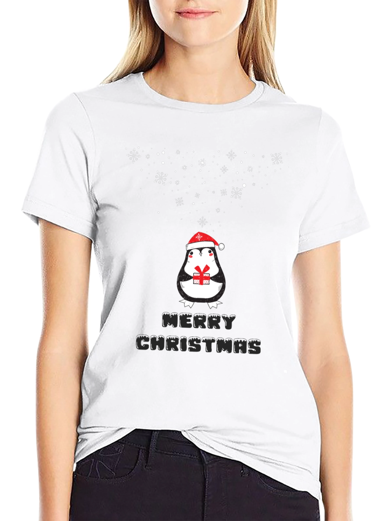 Merry Christmas Penguin T-Shirt
