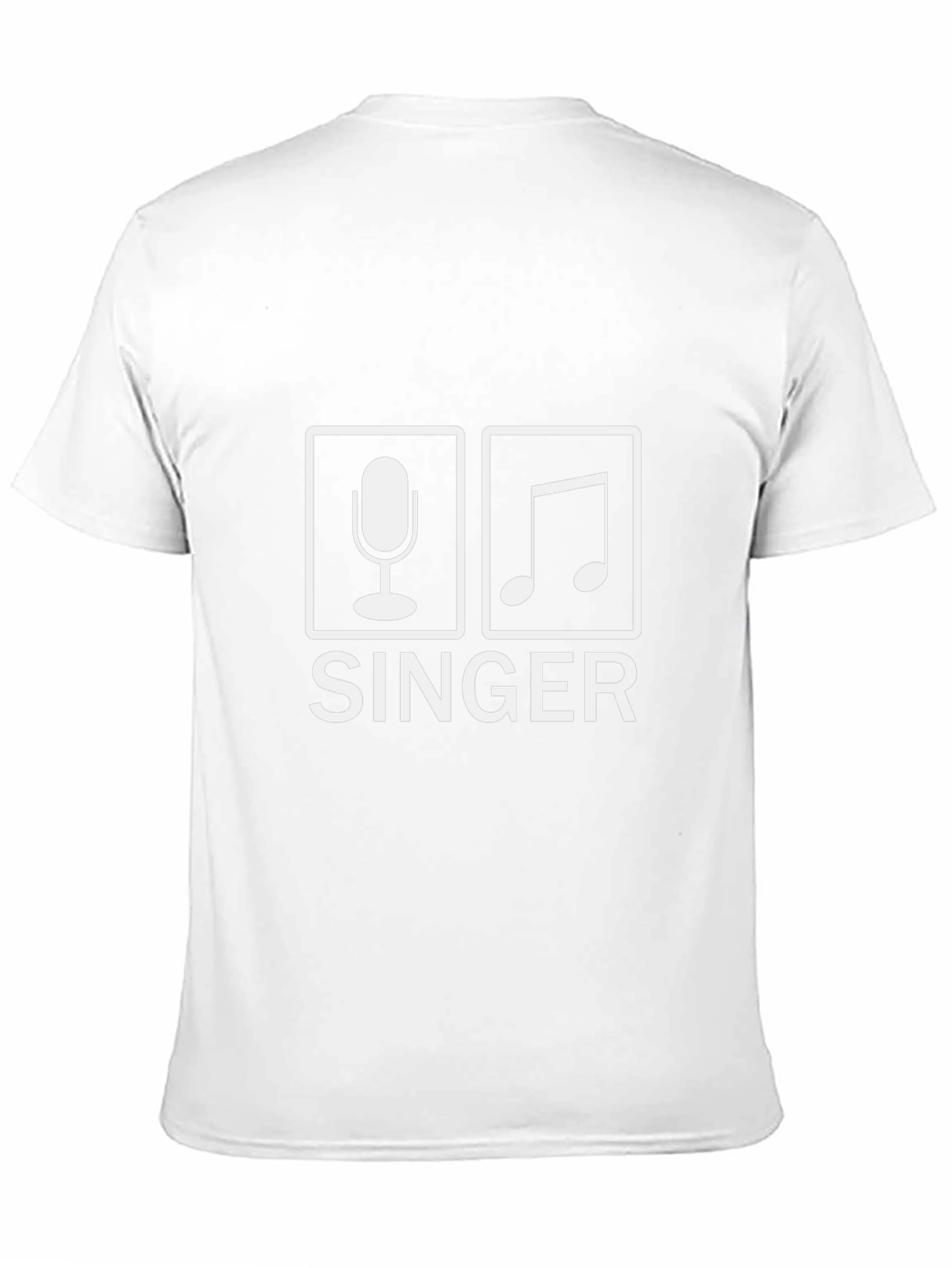Singer Graphic T-Shirt - Music Lover Tee
