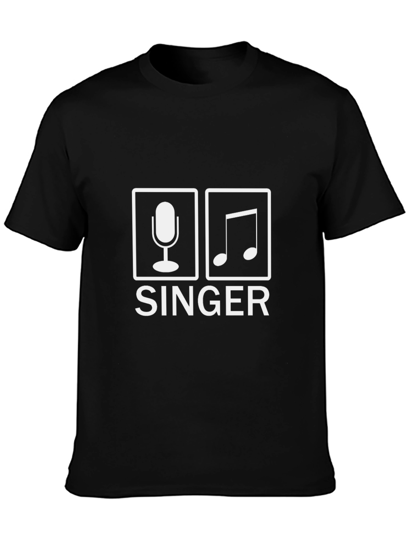 Singer Graphic T-Shirt - Music Lover Tee