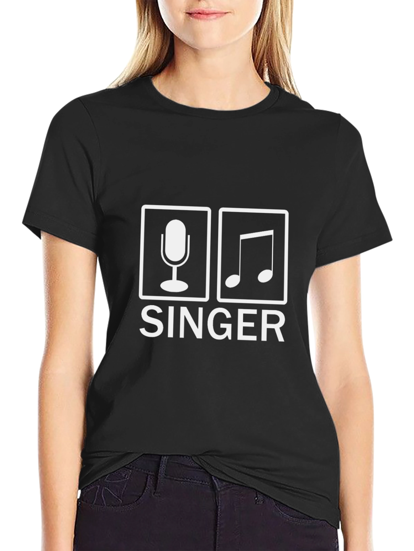 Singer Graphic T-Shirt - Music Lover Tee