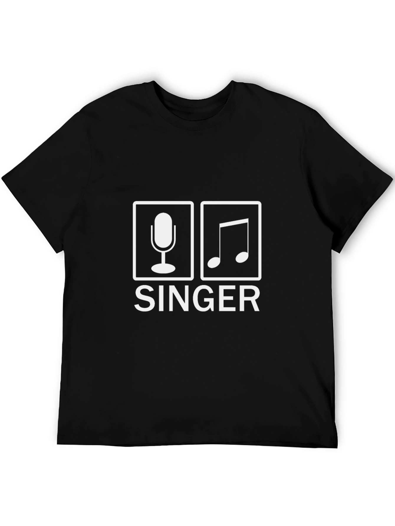 Singer Graphic T-Shirt - Music Lover Tee