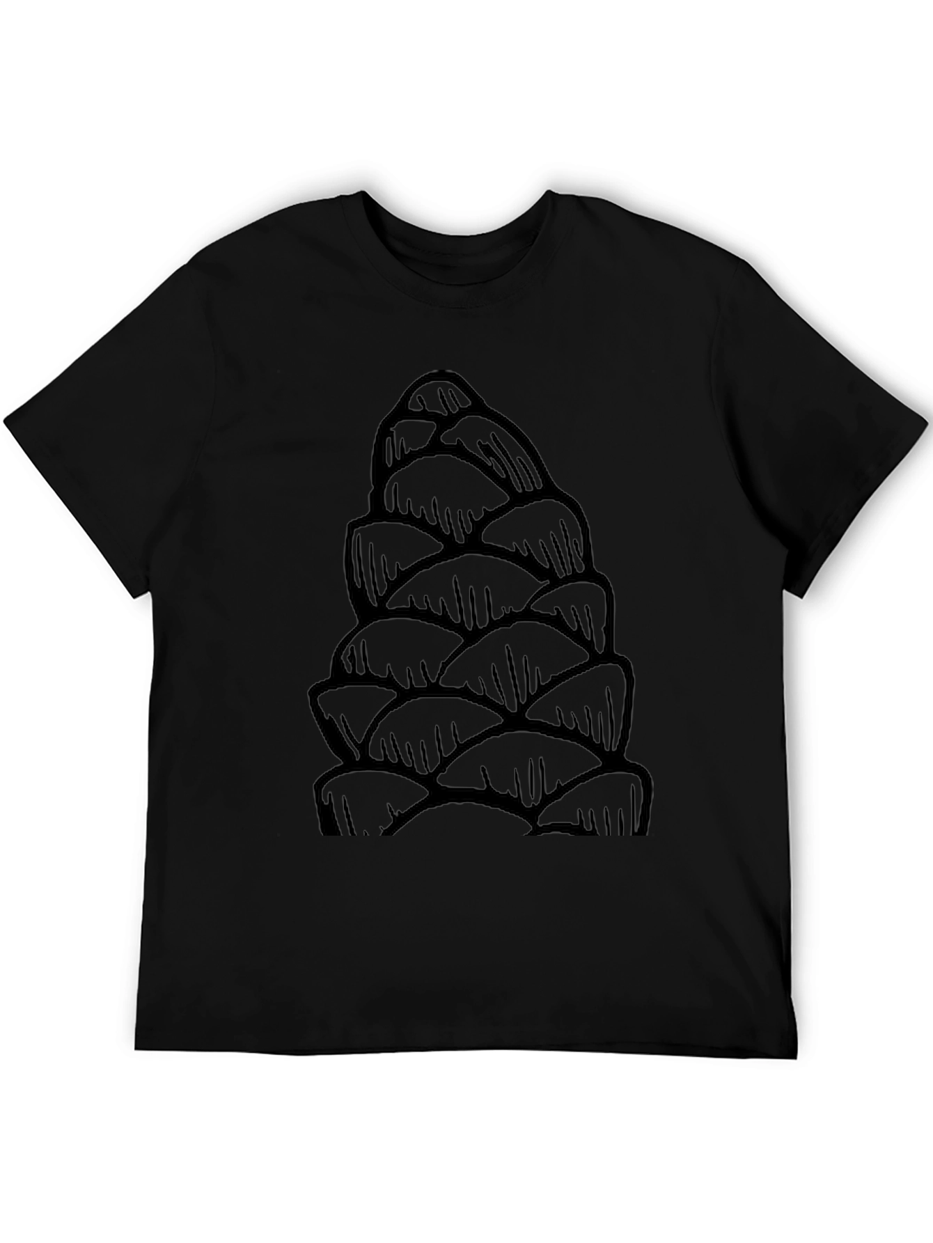 Pine Cone Graphic Tee - Unique Nature Inspired Design