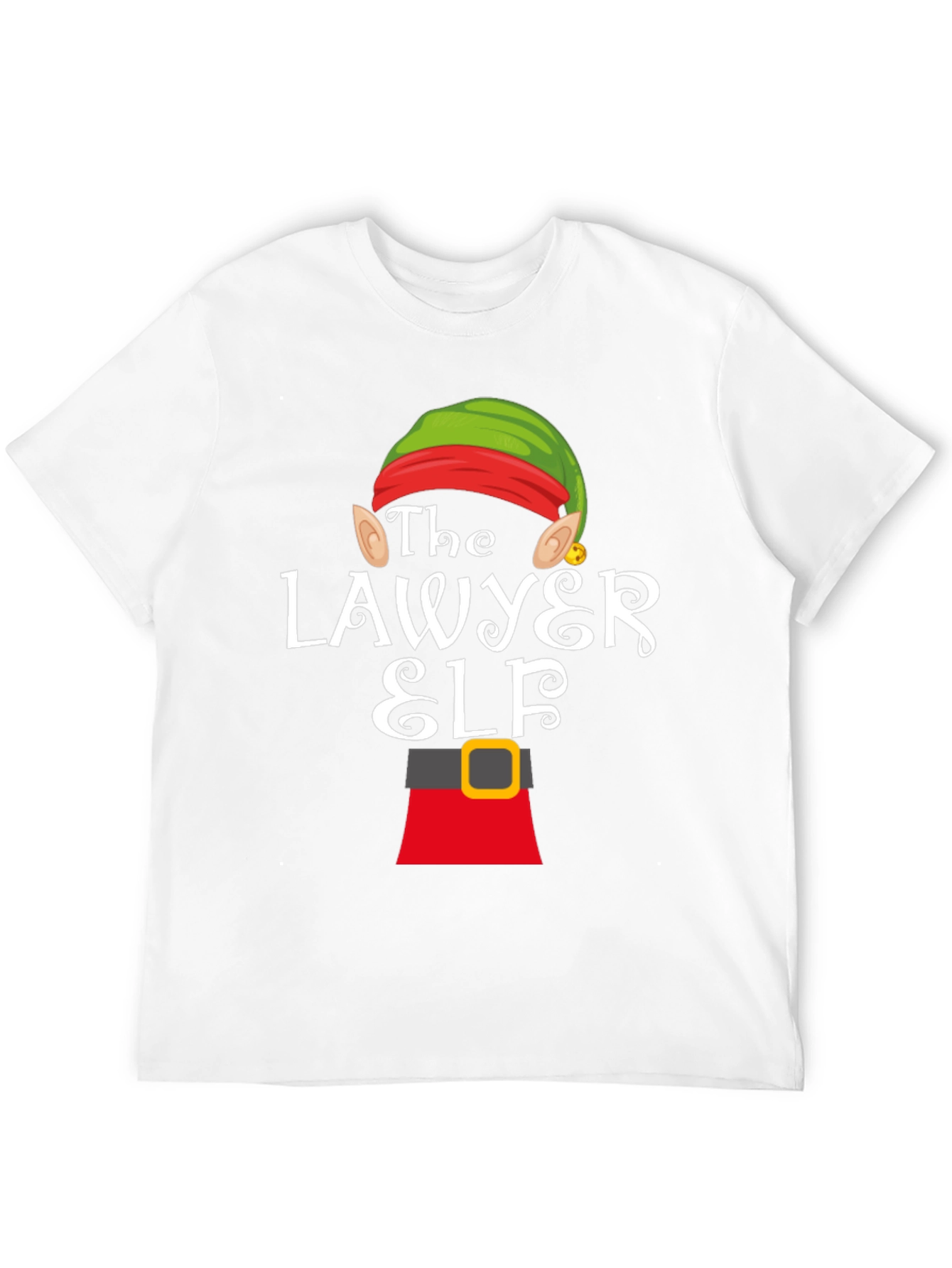 Lawyer Elf Christmas T-Shirt