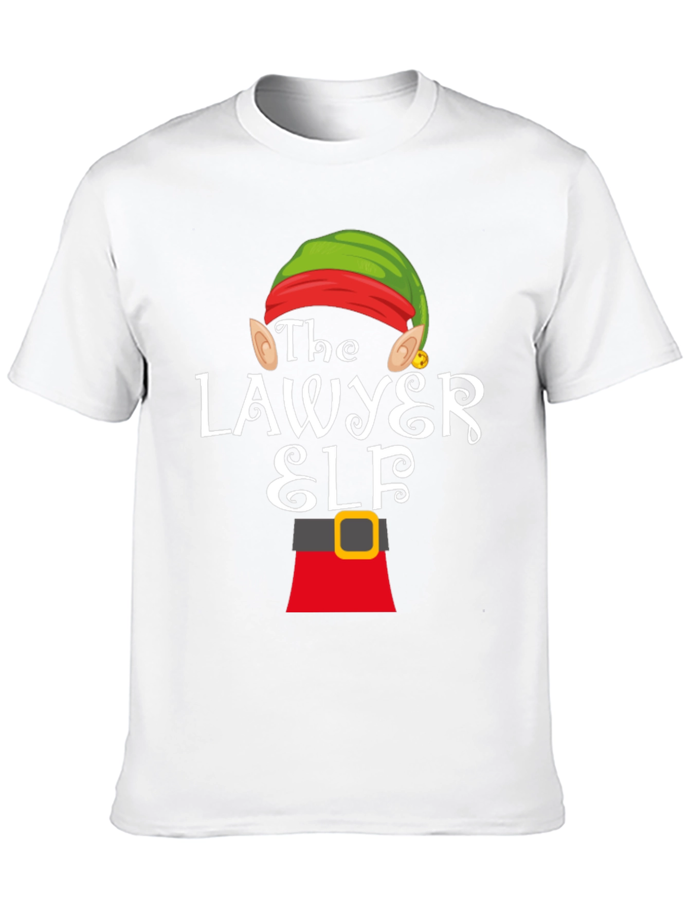 Lawyer Elf Christmas T-Shirt