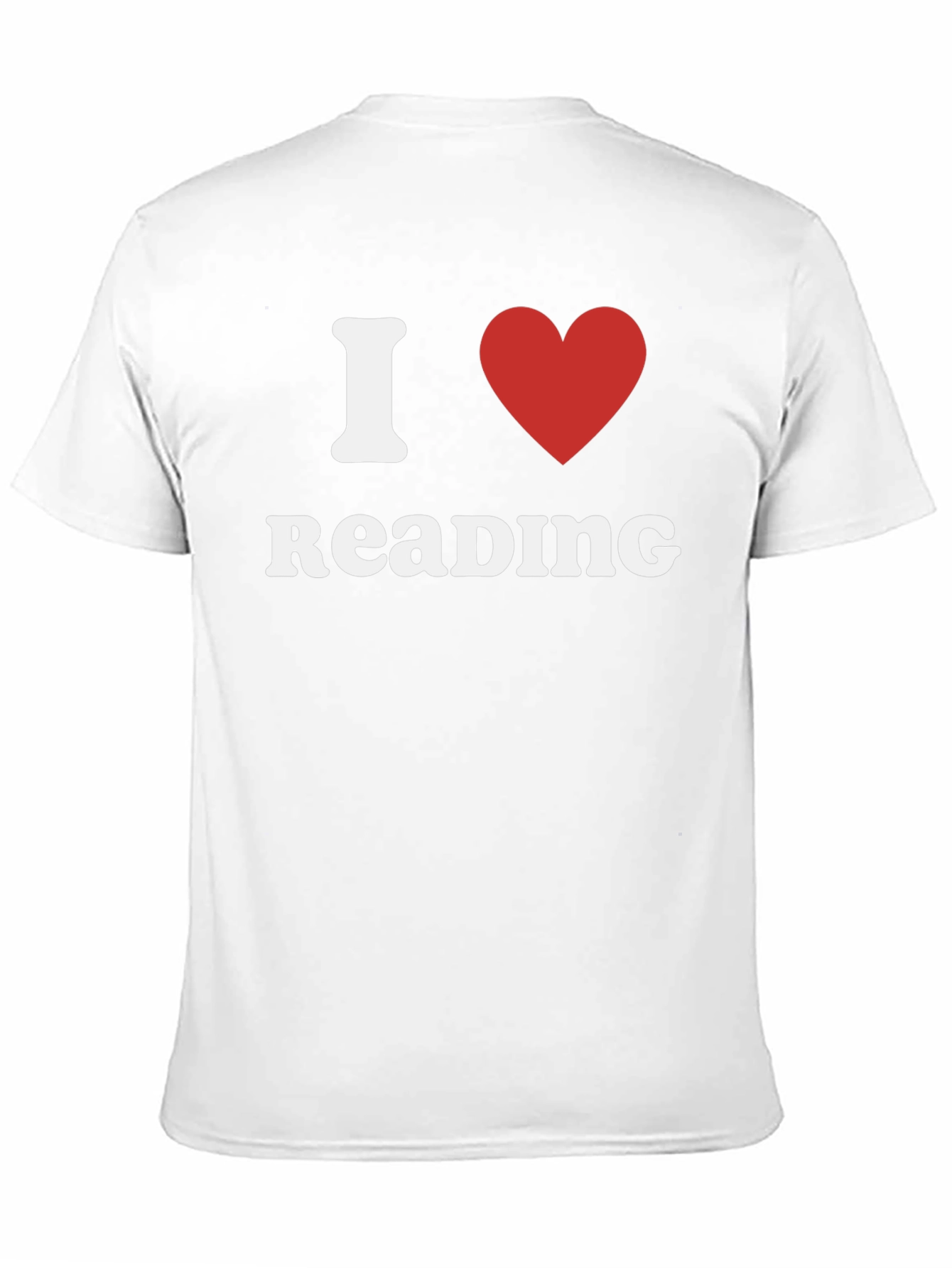 I Love Reading T-Shirt - Black Cotton Tee