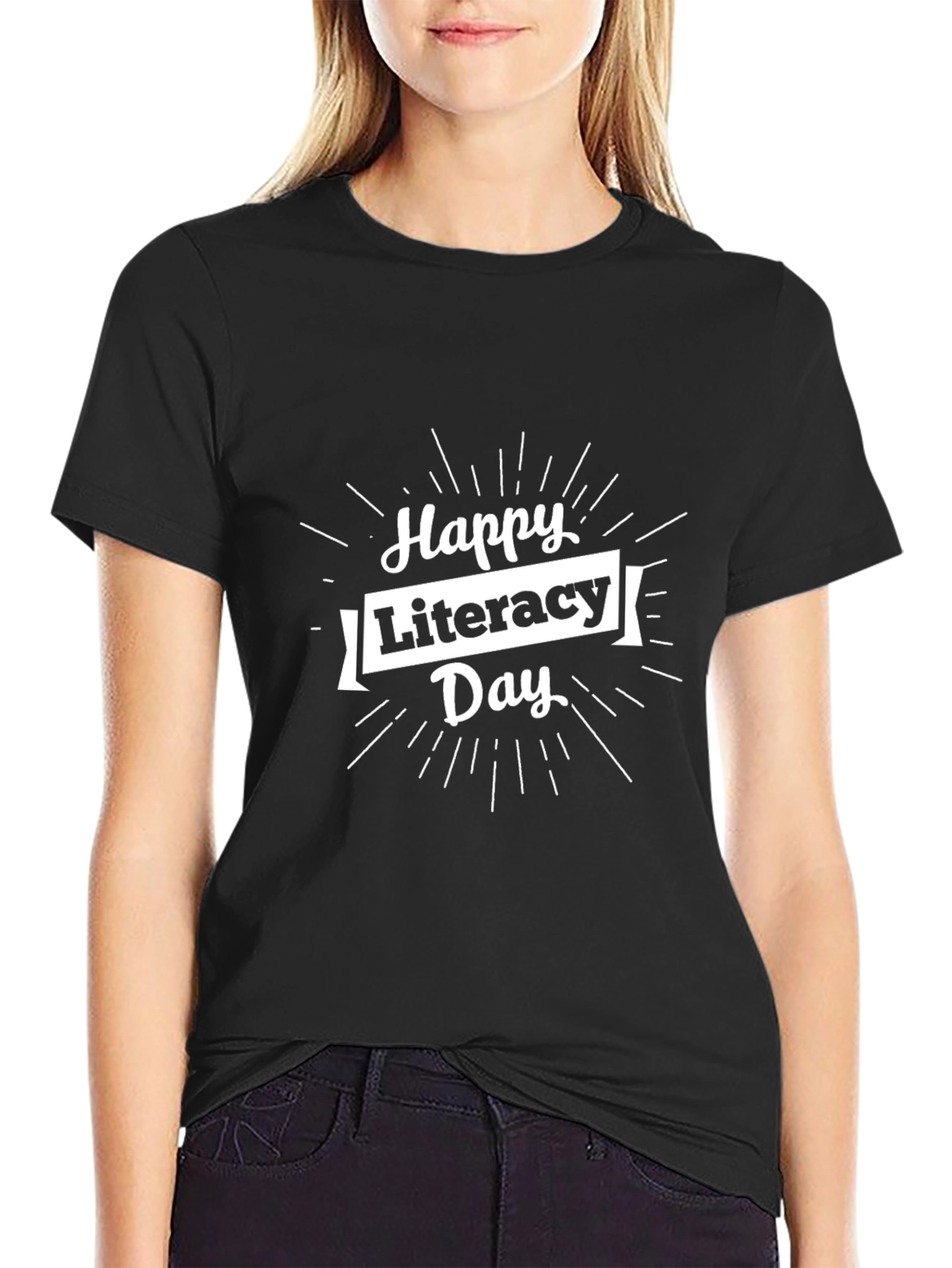 Happy Literacy Day Graphic T-Shirt