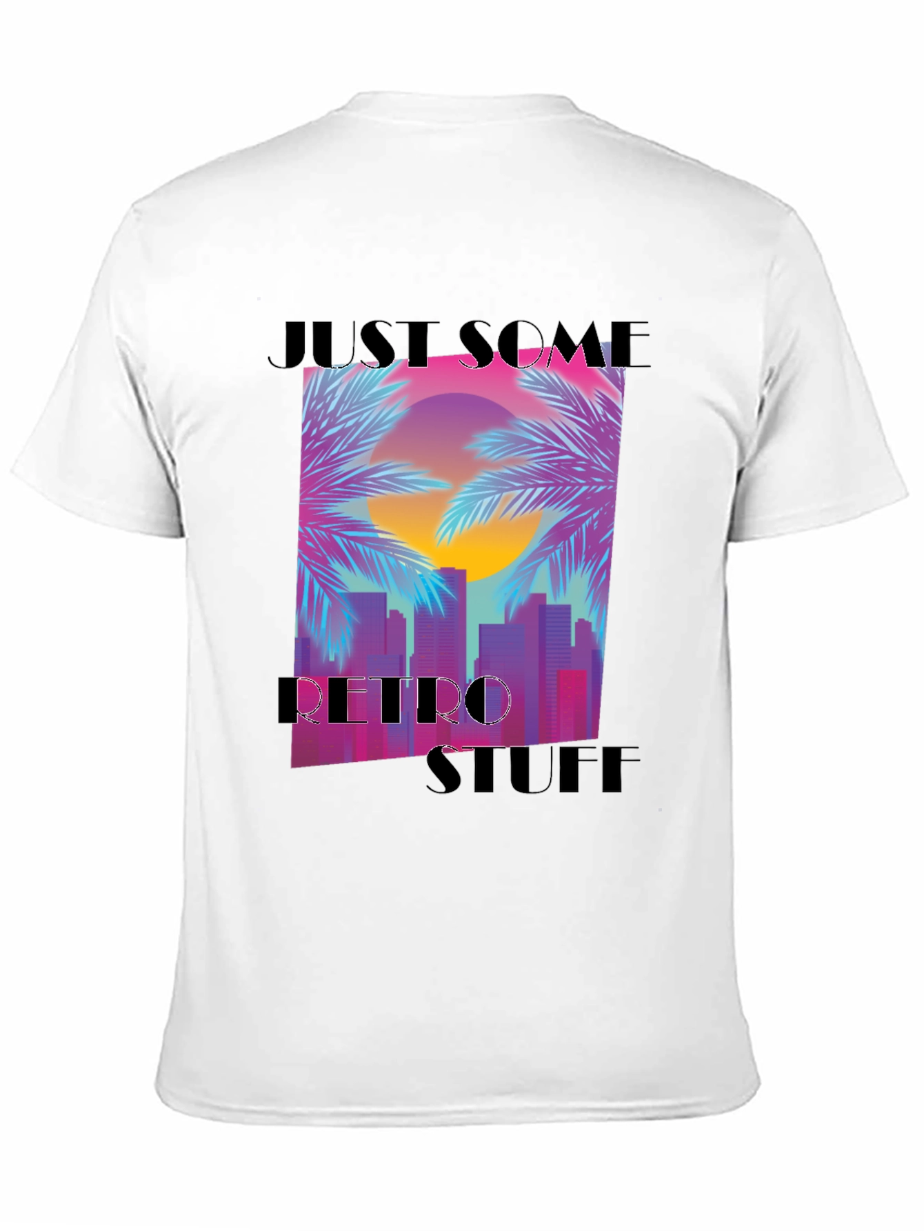 Retro Sunset Graphic T-Shirt - Casual Comfort