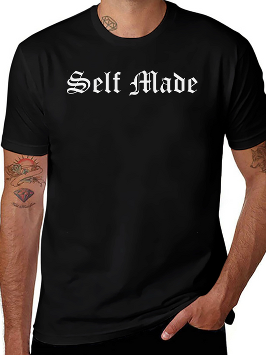 Self Made Black T-Shirt