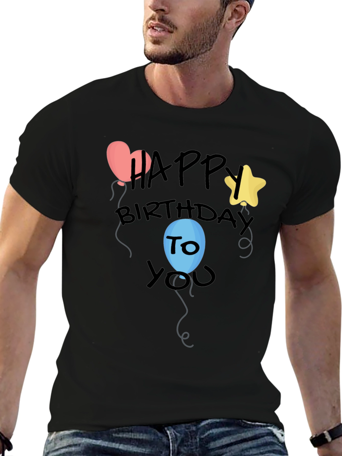 Happy Birthday Graphic Tee | Fun Birthday Gift