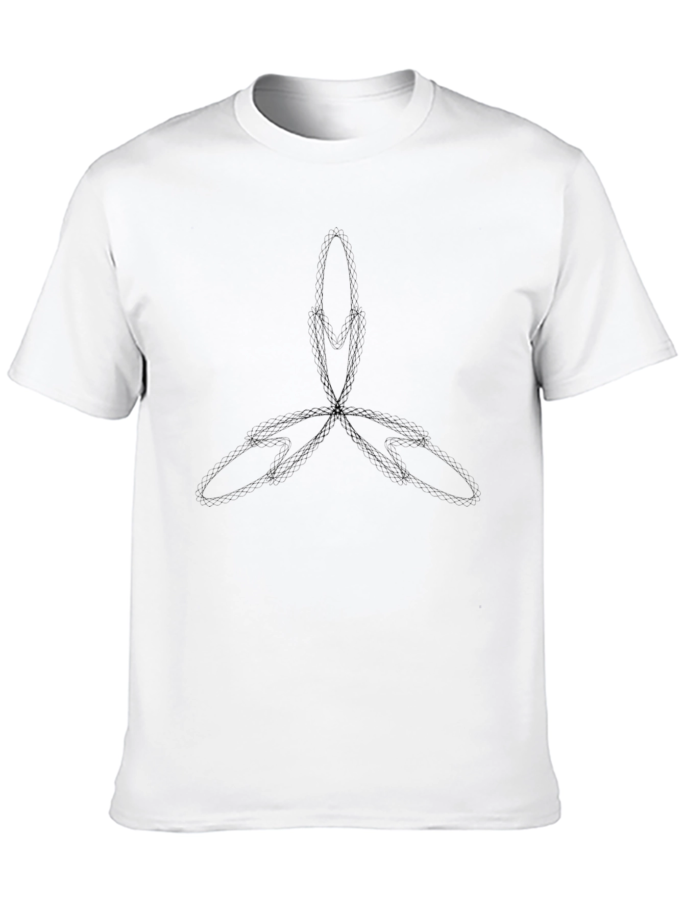 Mens Black Short Sleeve Graphic Tee