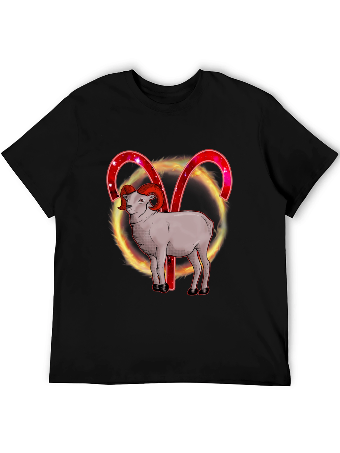 Aries Zodiac Graphic T-Shirt
