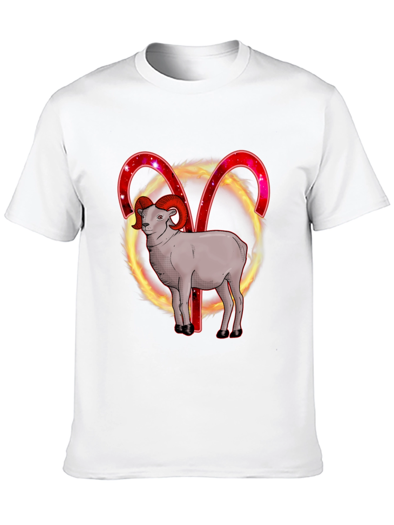 Aries Zodiac Graphic T-Shirt