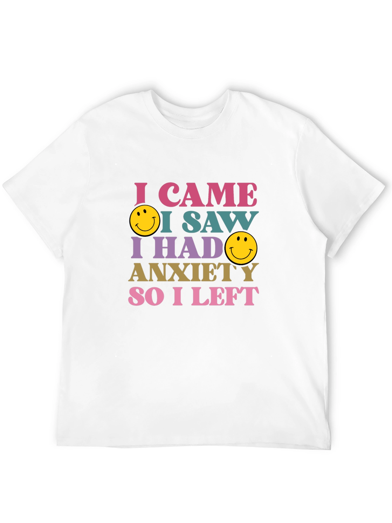Anxiety Humor Graphic Tee