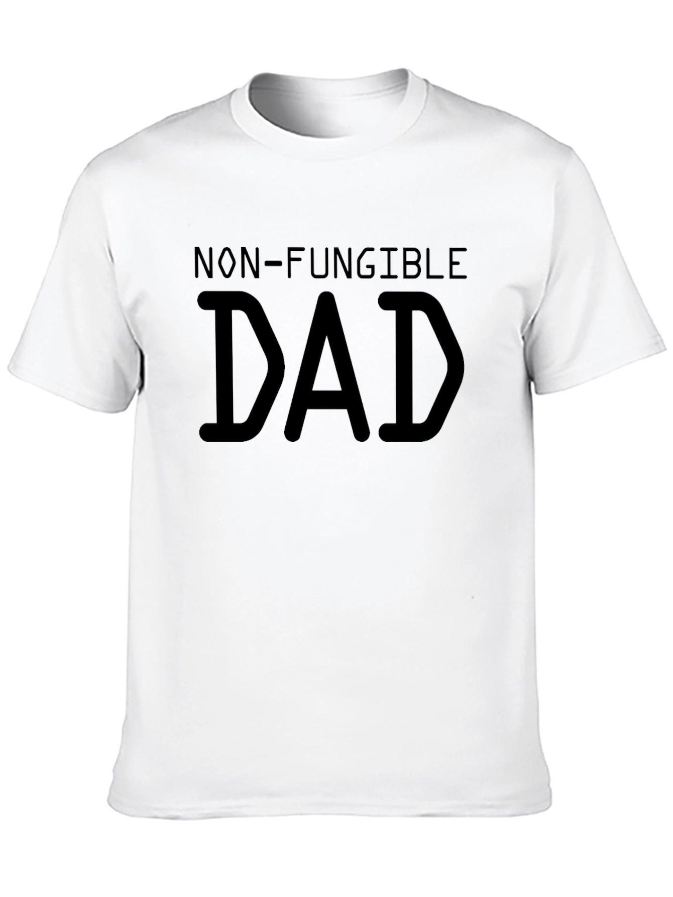 Non-Fungible Dad Graphic T-Shirt - Black