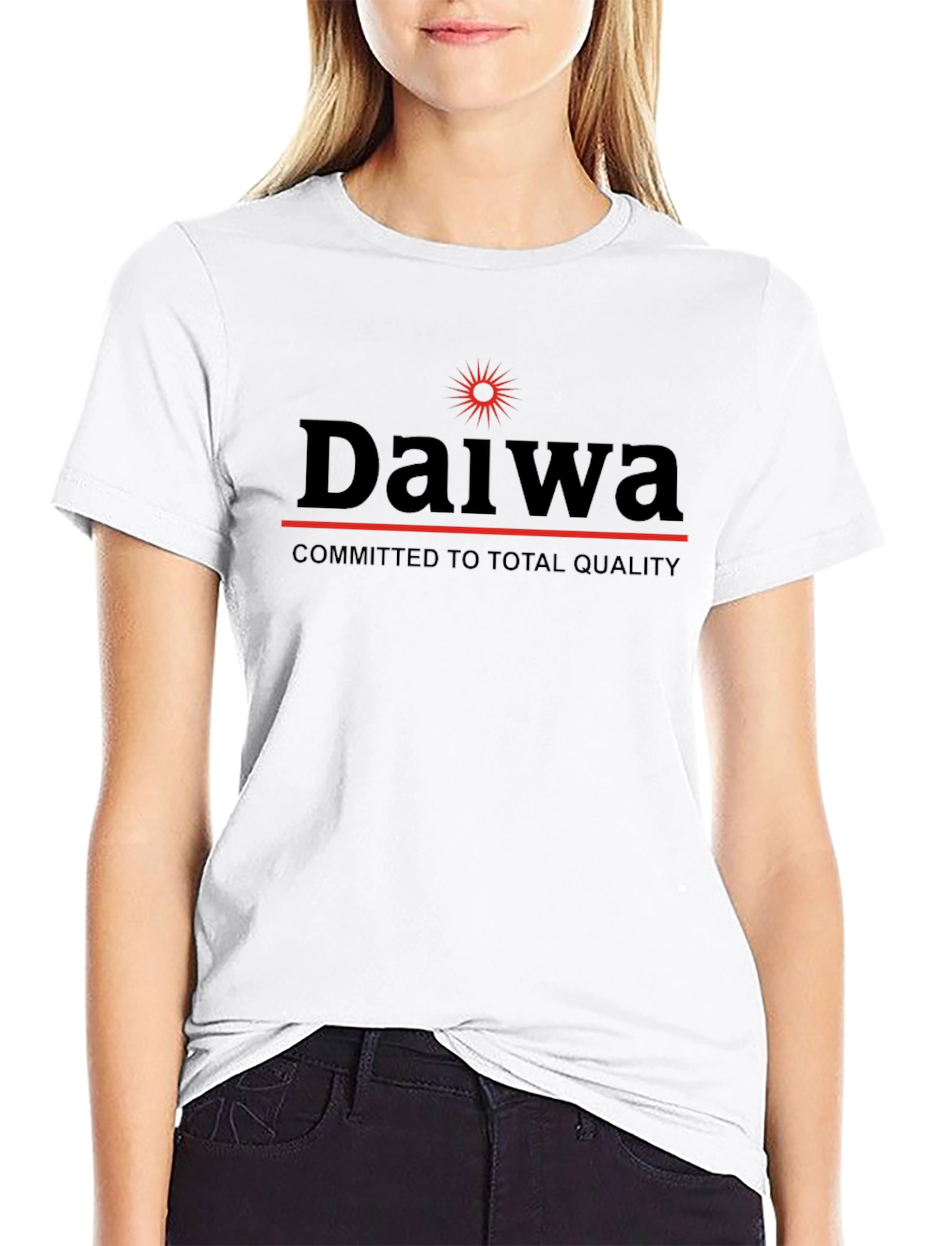 Daiwa Committed T-Shirt - Total Quality Black Tee