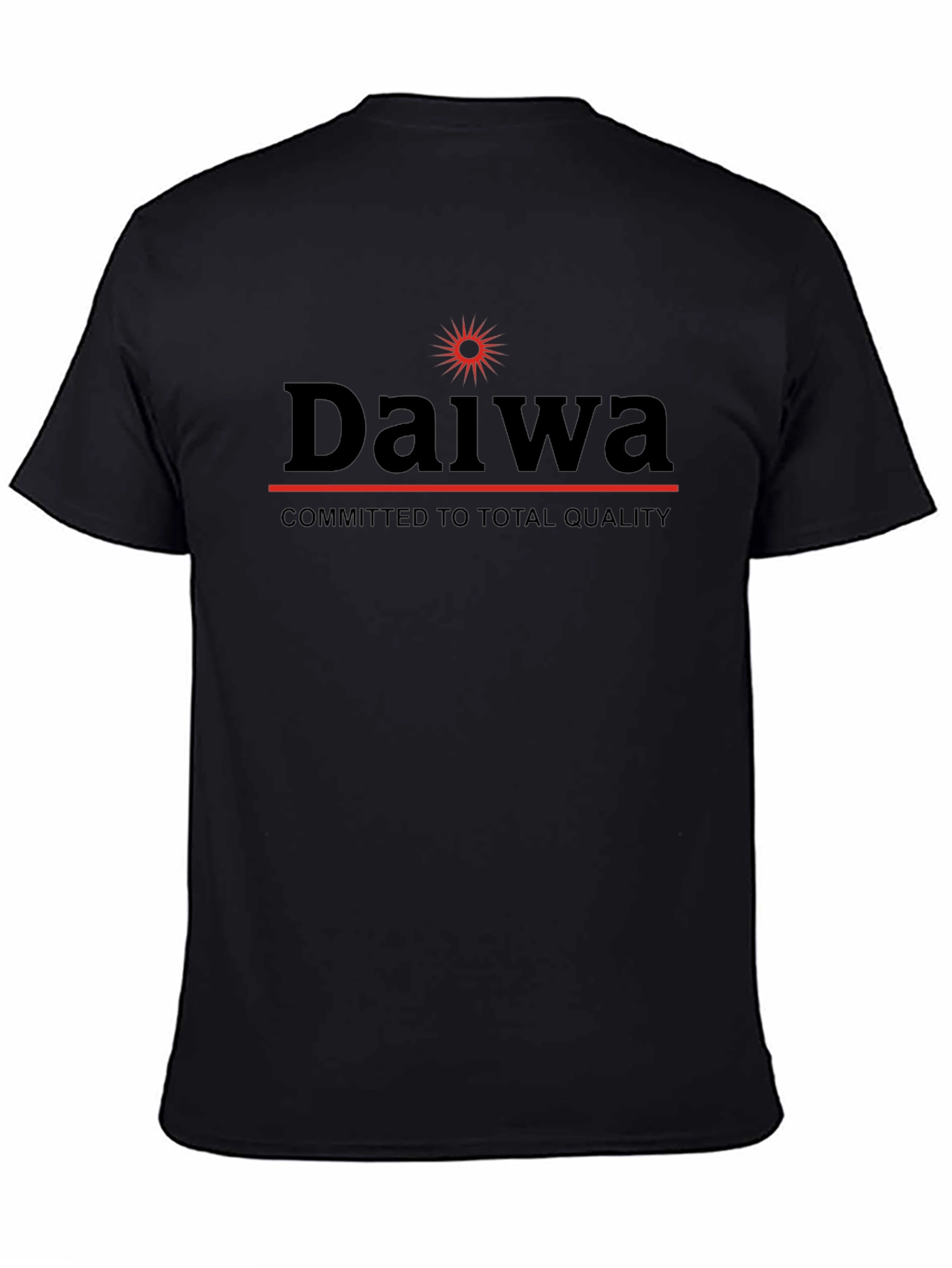 Daiwa Committed T-Shirt - Total Quality Black Tee