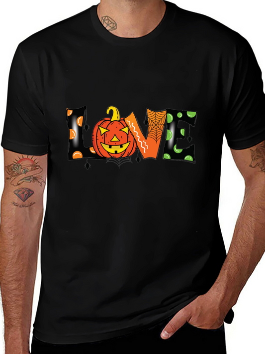 Halloween Love Pumpkin Graphic Tee